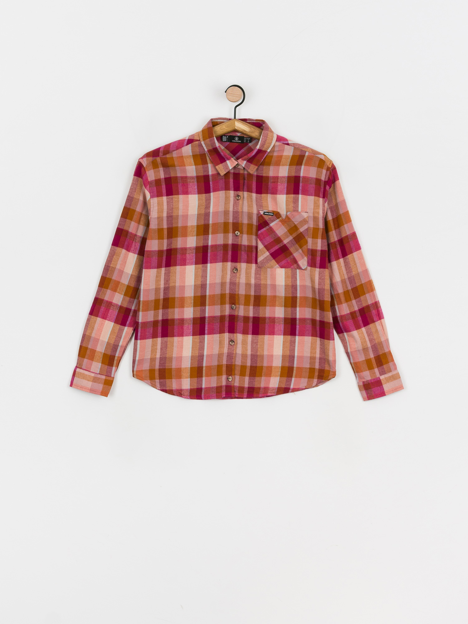 Volcom Plaid To Meet U Ing Wmn (auburn)