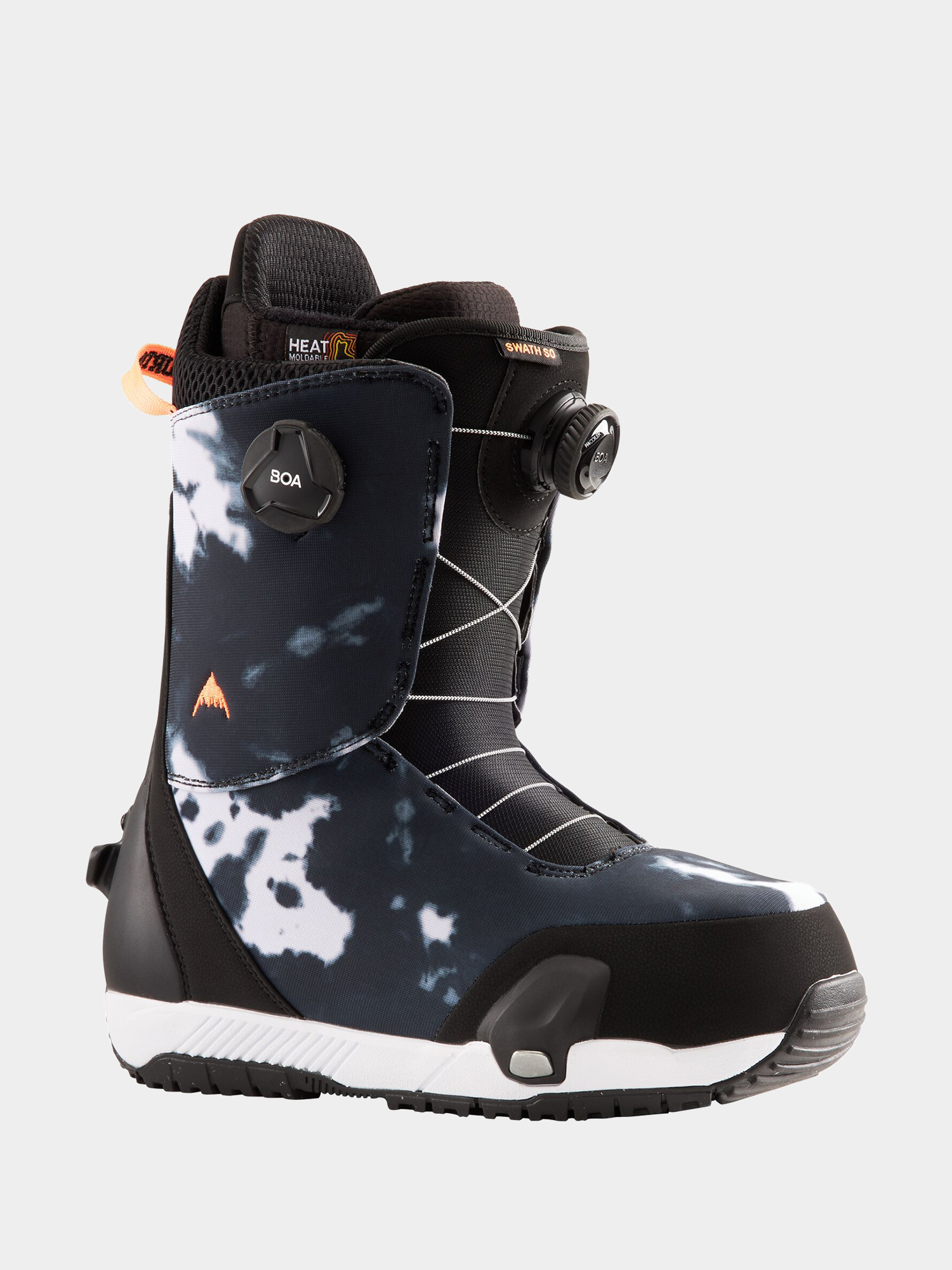 Férfi Burton Swath Step On Snowboard cipők (black/print)