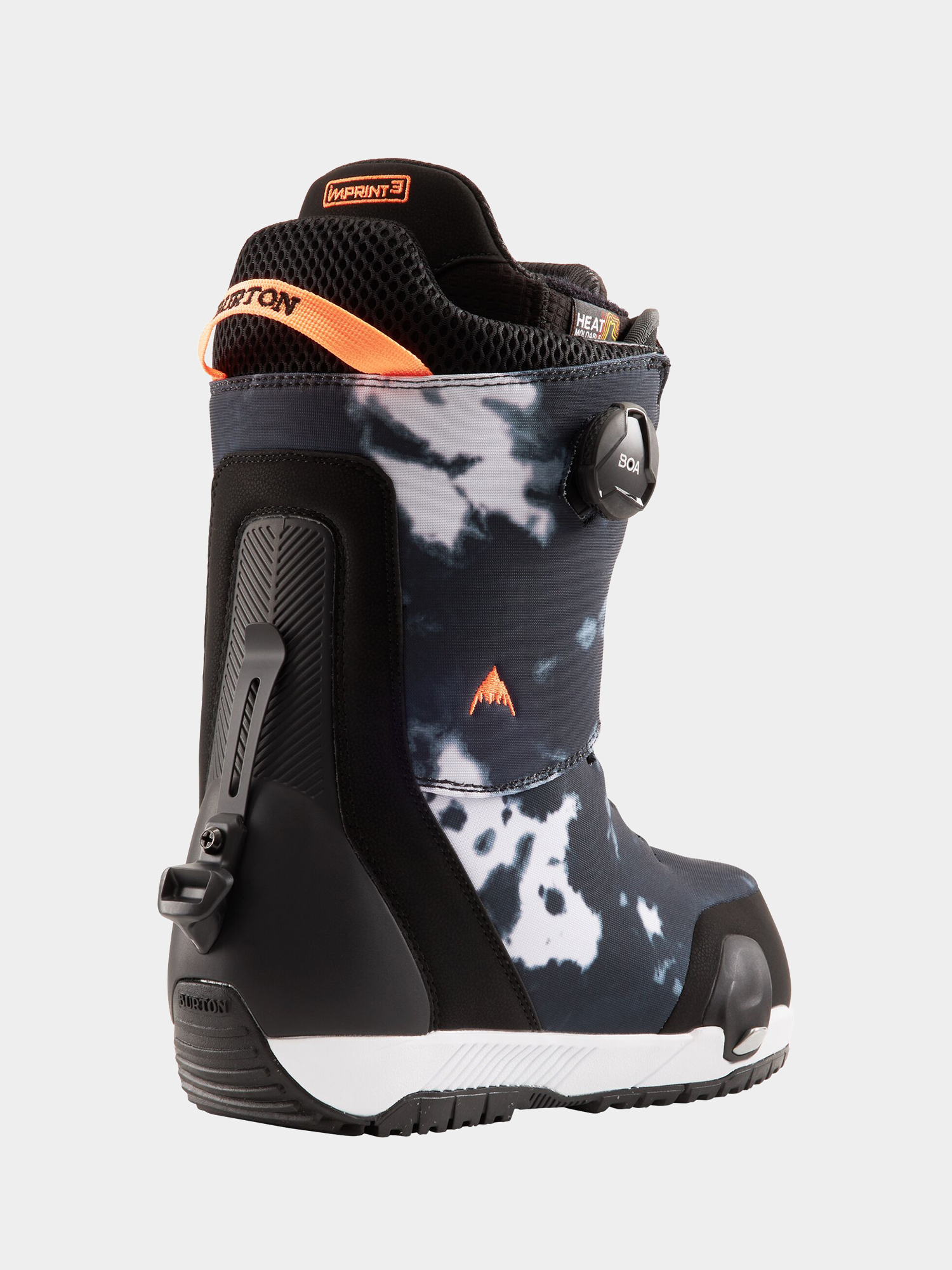 Férfi Burton Swath Step On Snowboard cipők (black/print)