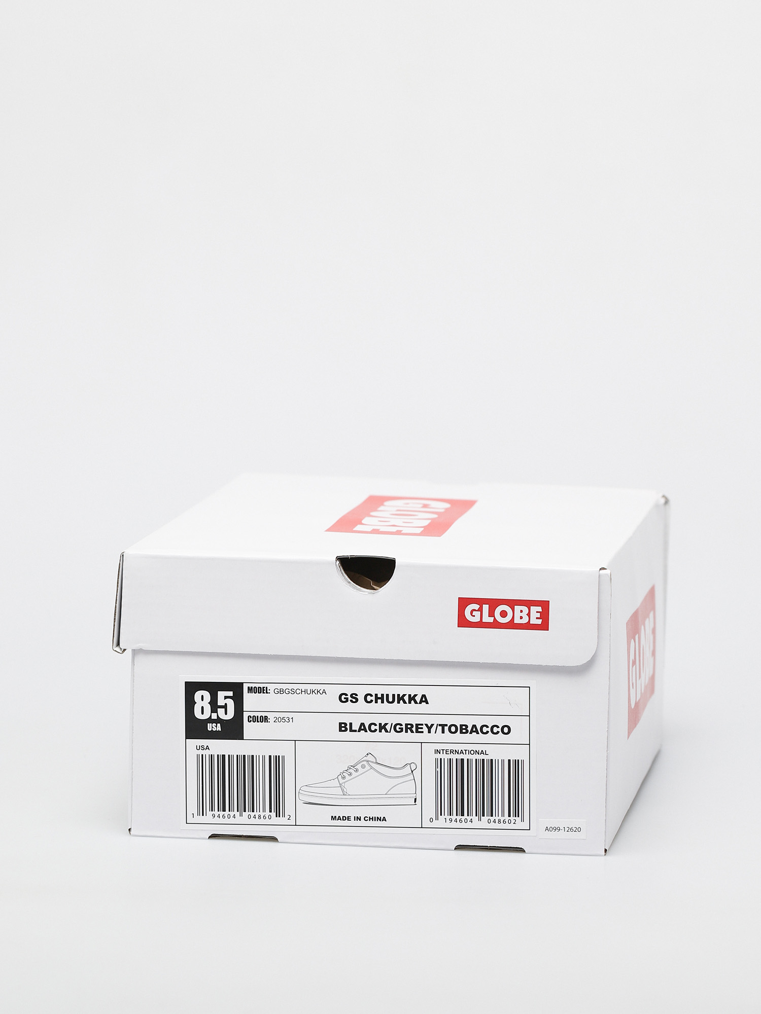 Globe GS Chukka Cipők (black/grey/tobacco)