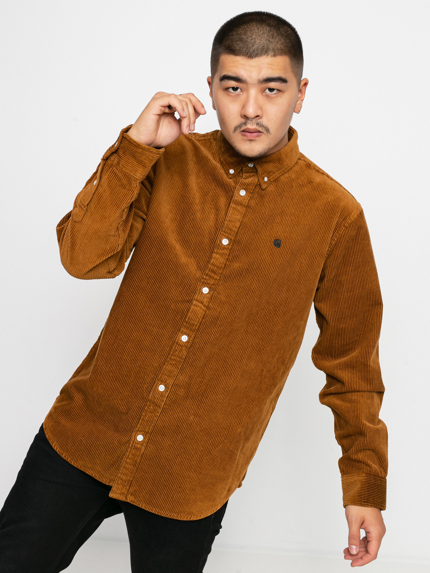 Carhartt WIP Madison Cord Ing (tawny/black)