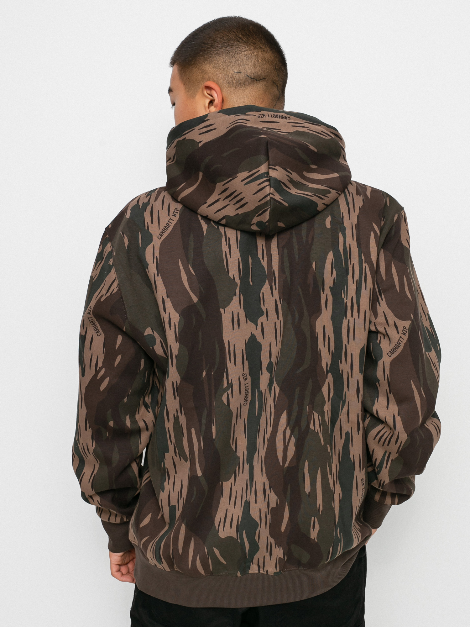 Carhartt WIP Carhartt HD Kapucnis pulóver (camo unite/copperton)