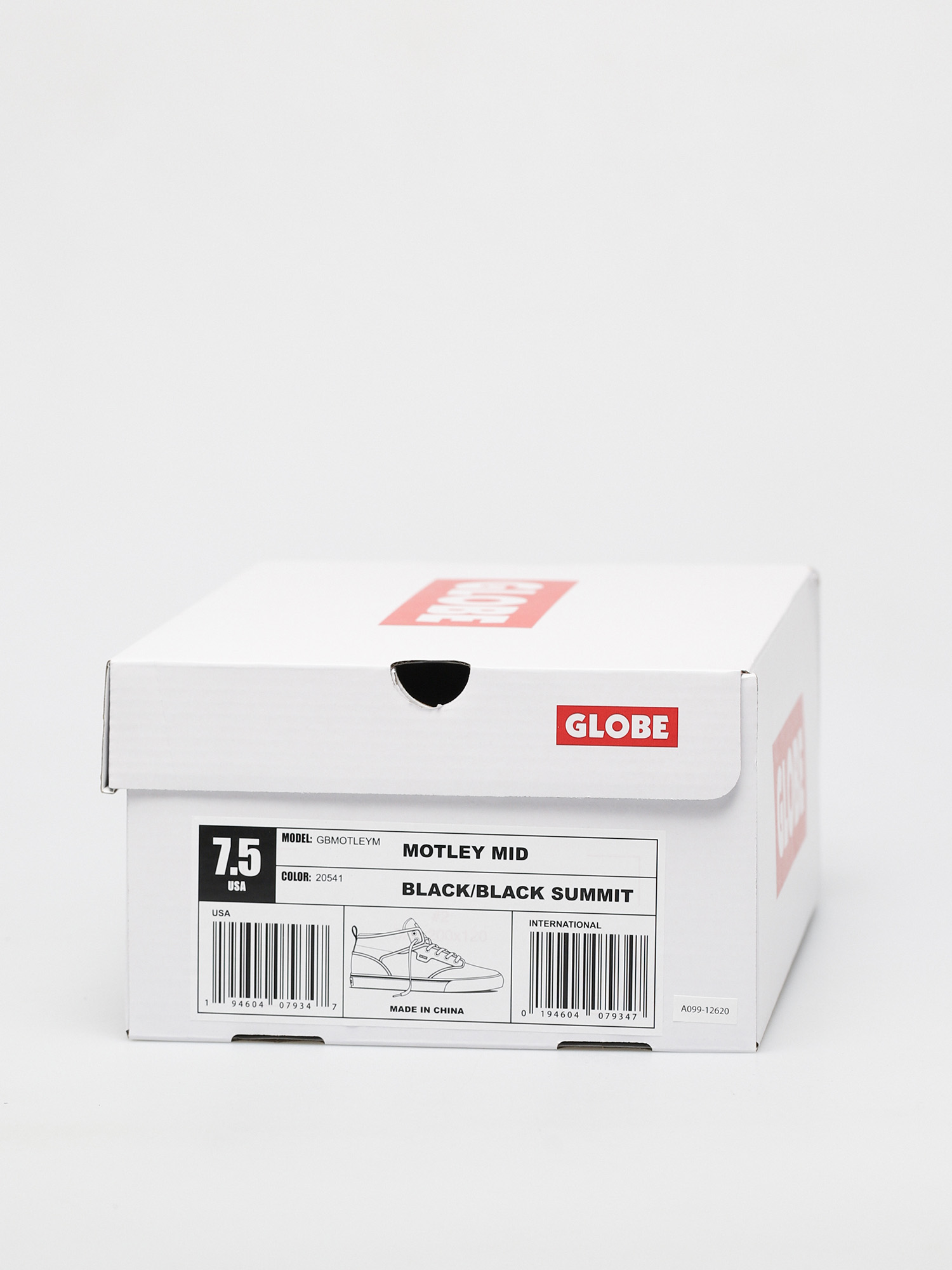 Globe Motley Mid Cipők (black/black summit)