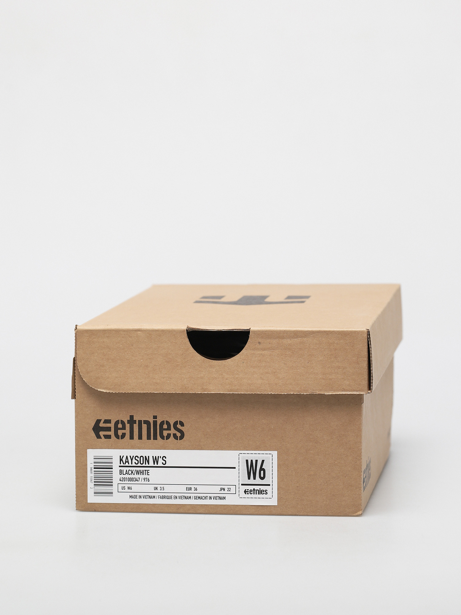 Etnies Kayson Cipők Wmn (black/white)