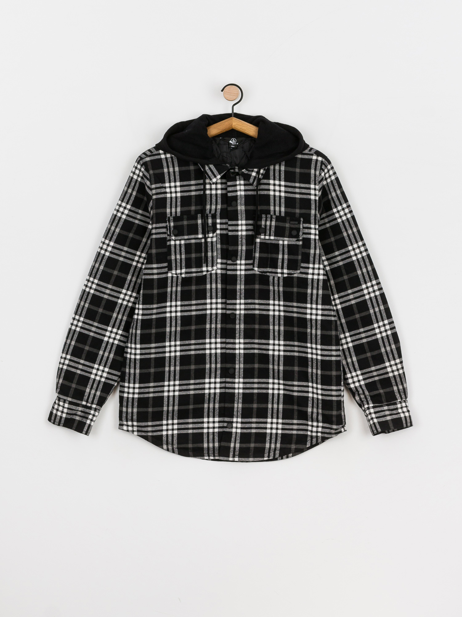 Volcom Koszula Field Ins Flannel Dzseki (black)