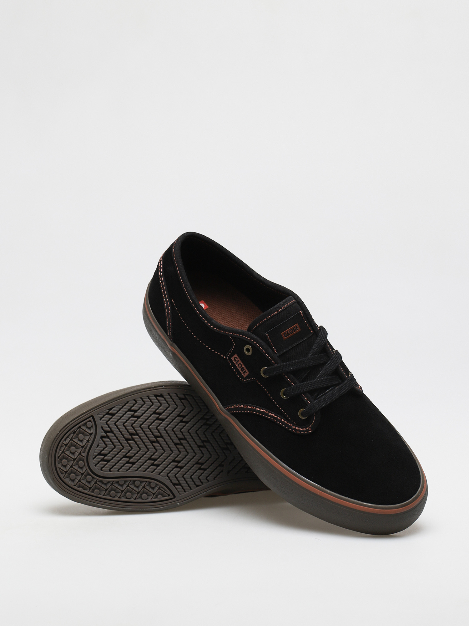 Globe Motley II Cipők (black/dark gum)