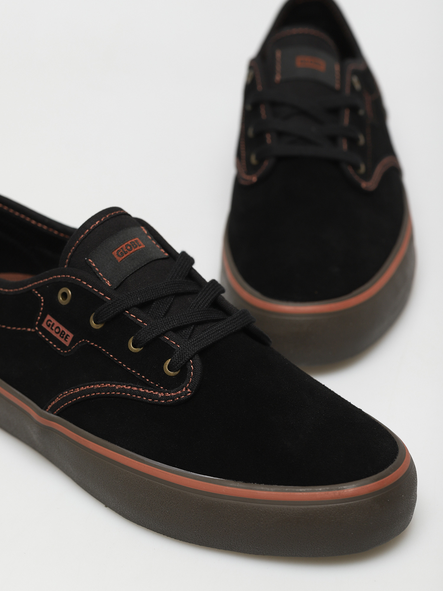 Globe Motley II Cipők (black/dark gum)