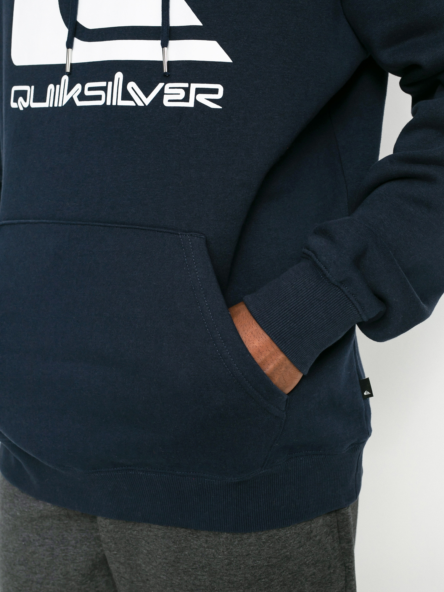 Quiksilver Big Logo HD Kapucnis pulóver (navy blazer)