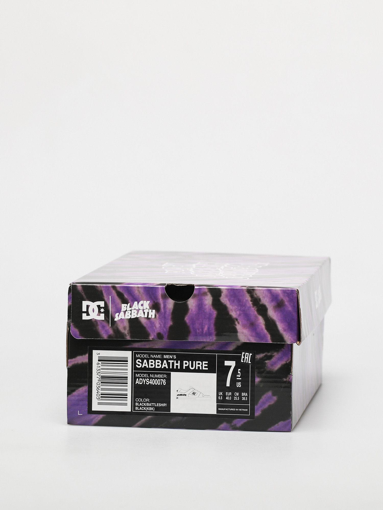 DC X Black Sabbath Pure Cipők (black/battleship/black)