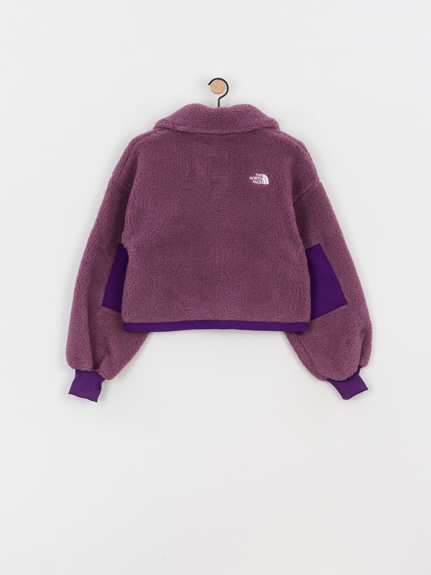 Női The North Face Platte Sherpa Polár pulóver (pikespurple/gravitypurple)