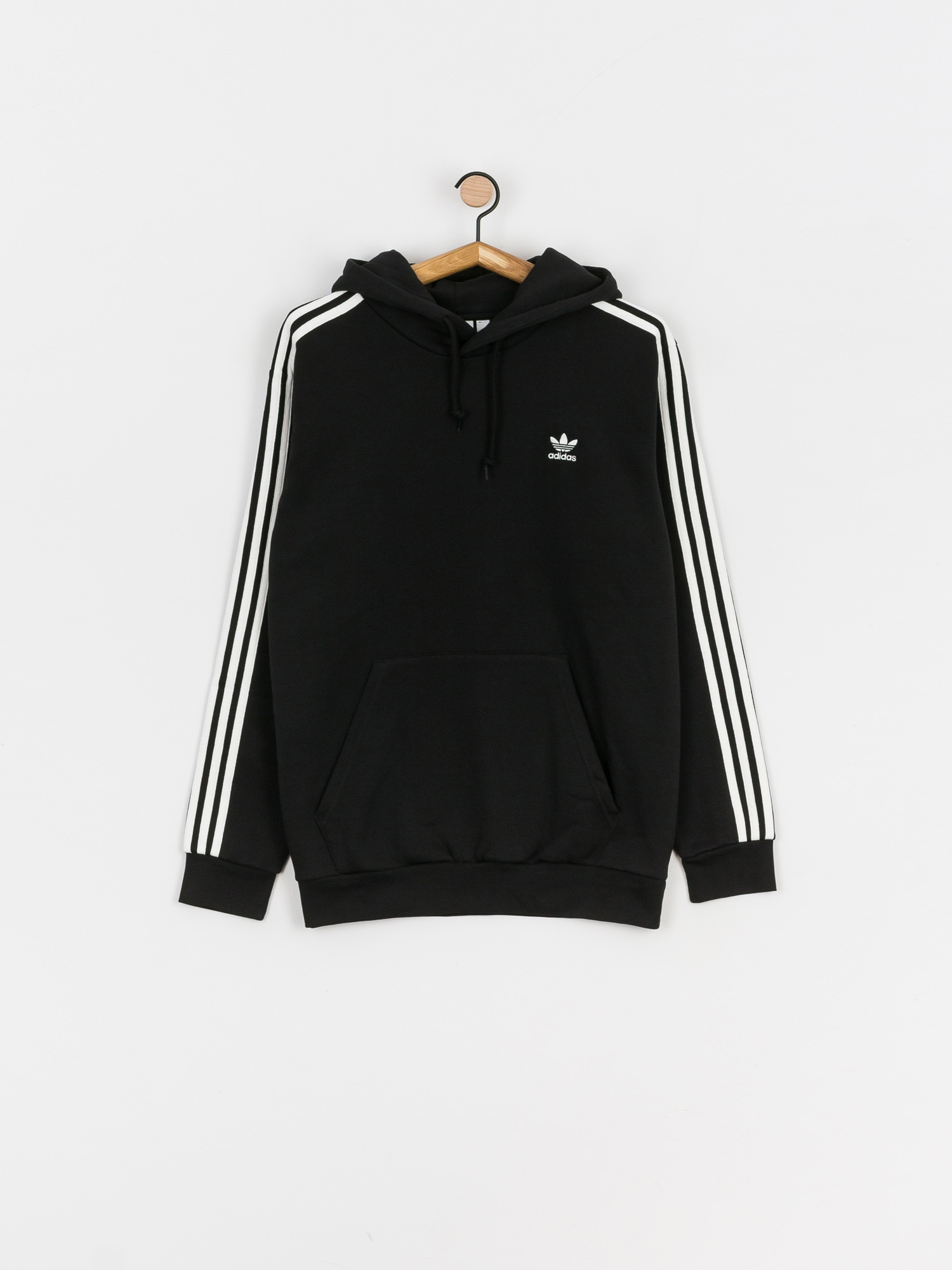 adidas Originals 3 Stripes HD Kapucnis pulóver (black)
