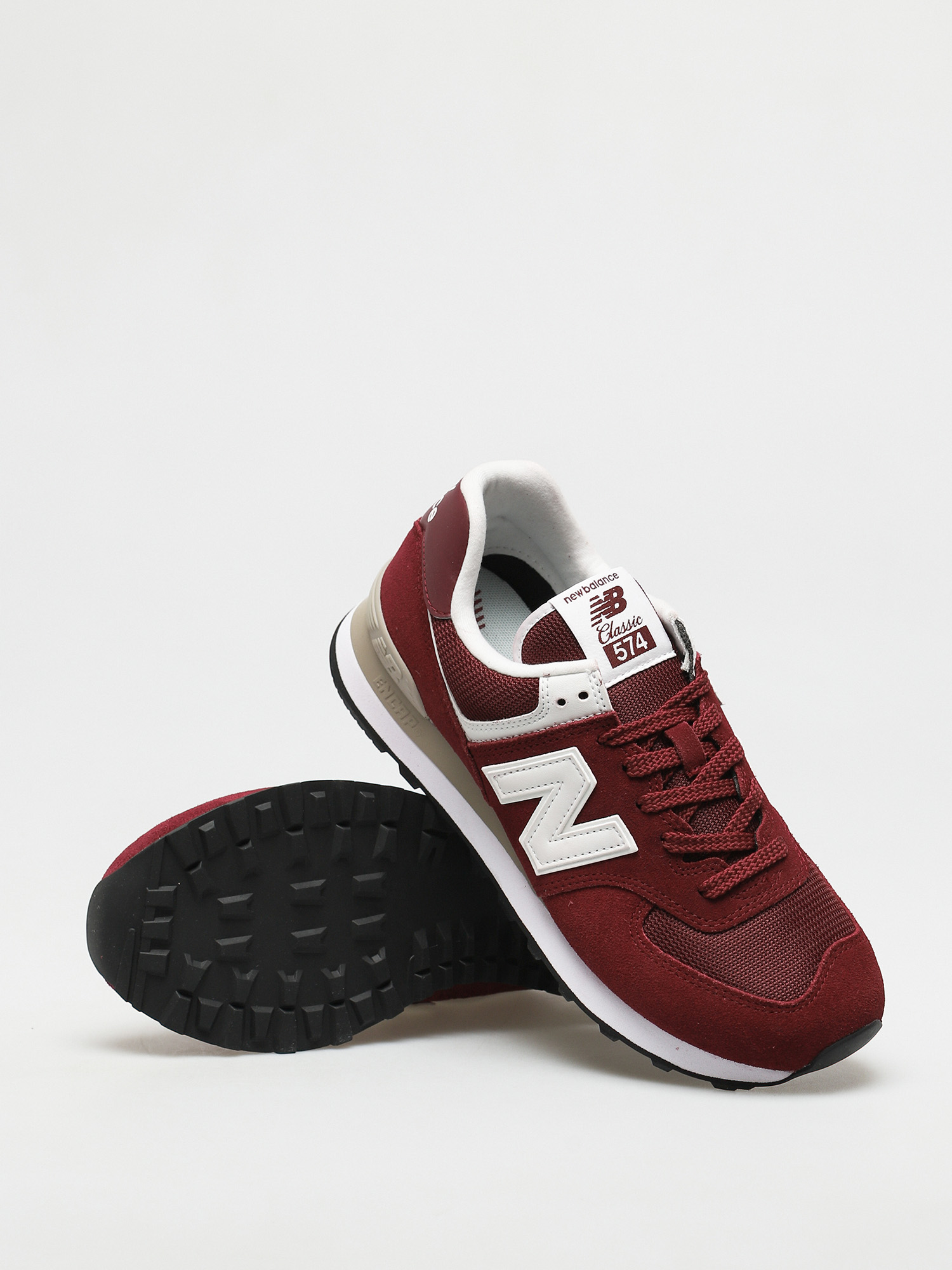 New Balance 574 Cipők (burgundy)