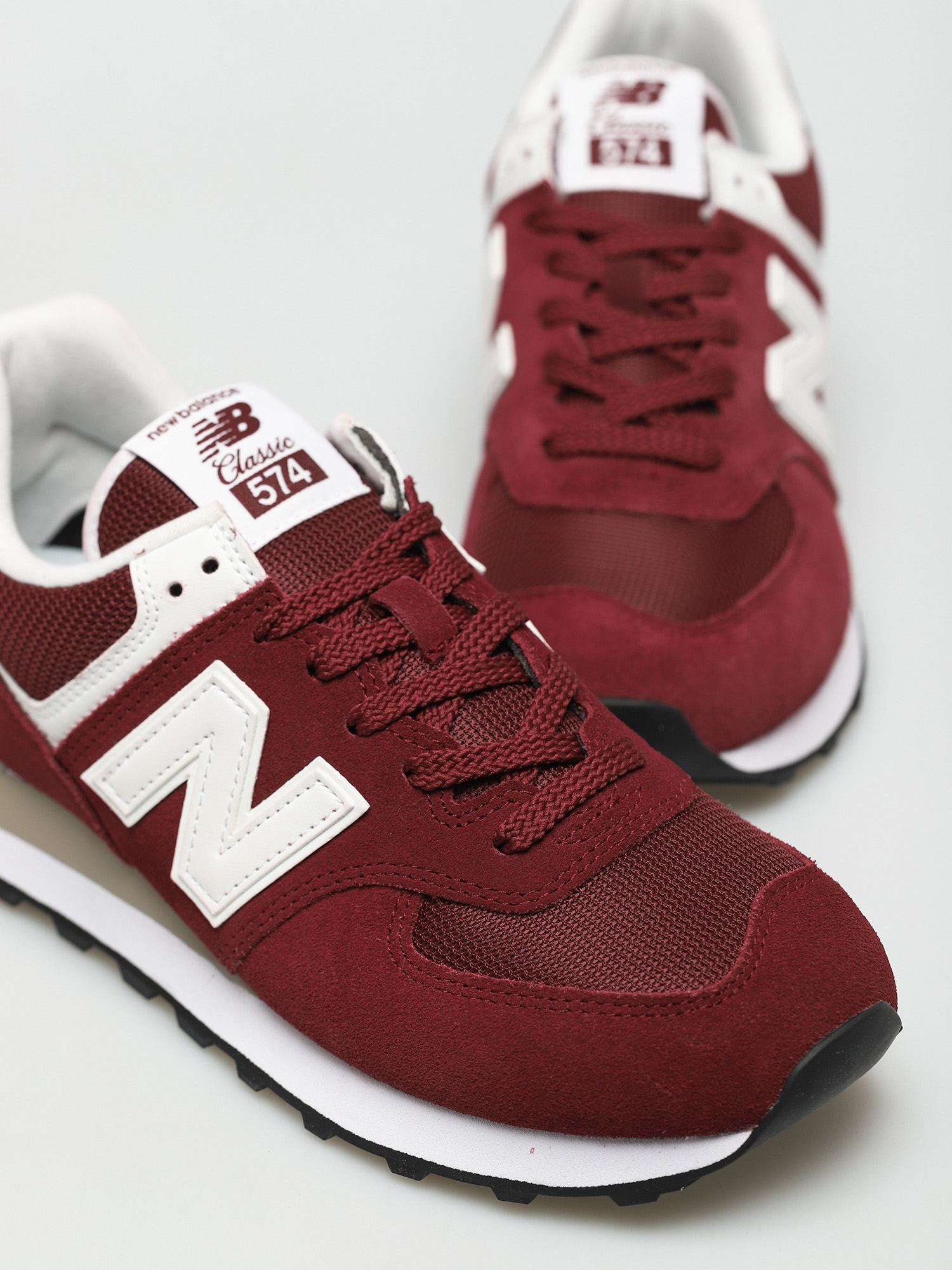 New Balance 574 Cipők (burgundy)