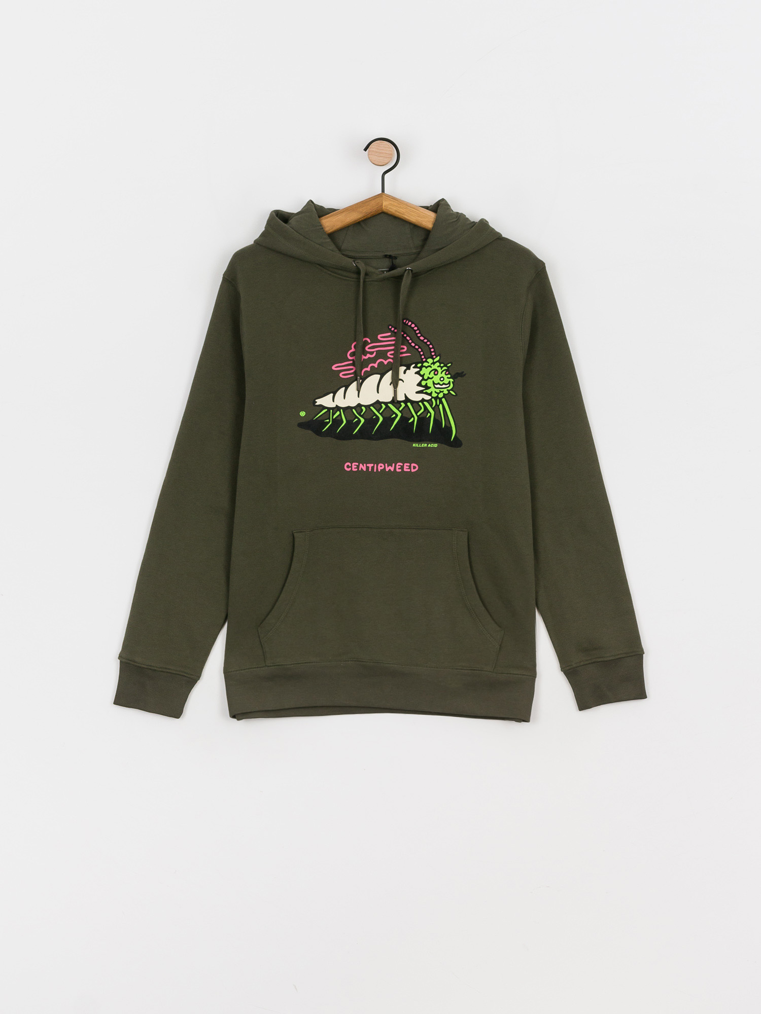 Circa Centipweed HD Kapucnis pulóver (military green)