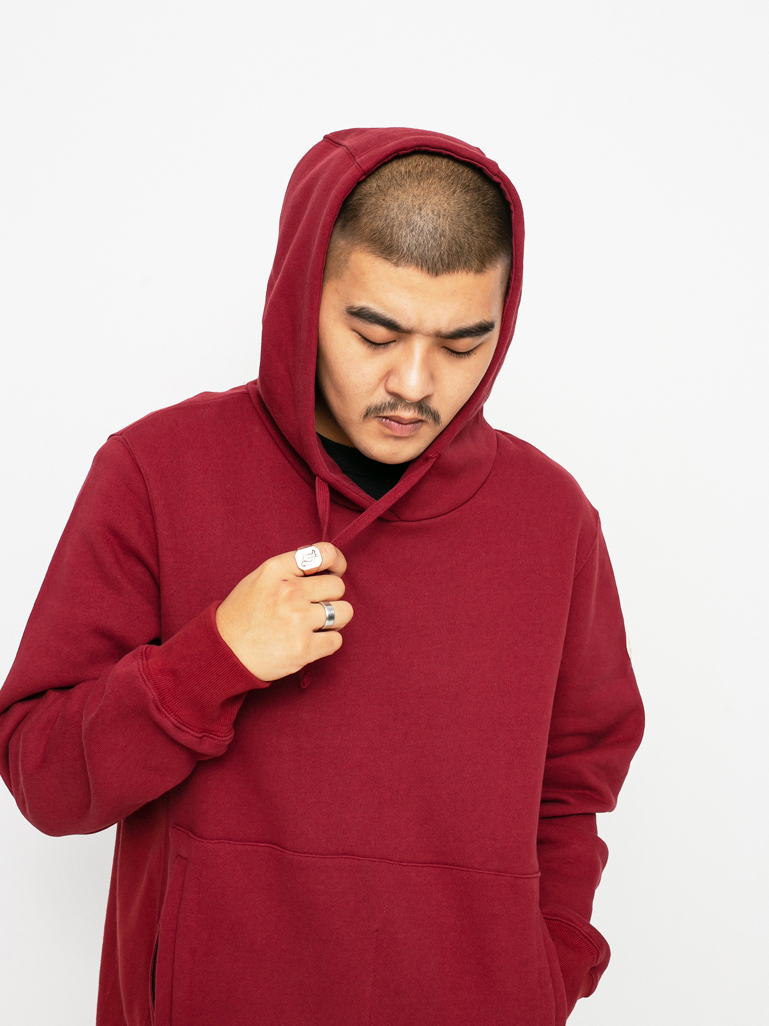 Globe Burly HD Kapucnis pulóver (rhubarb)