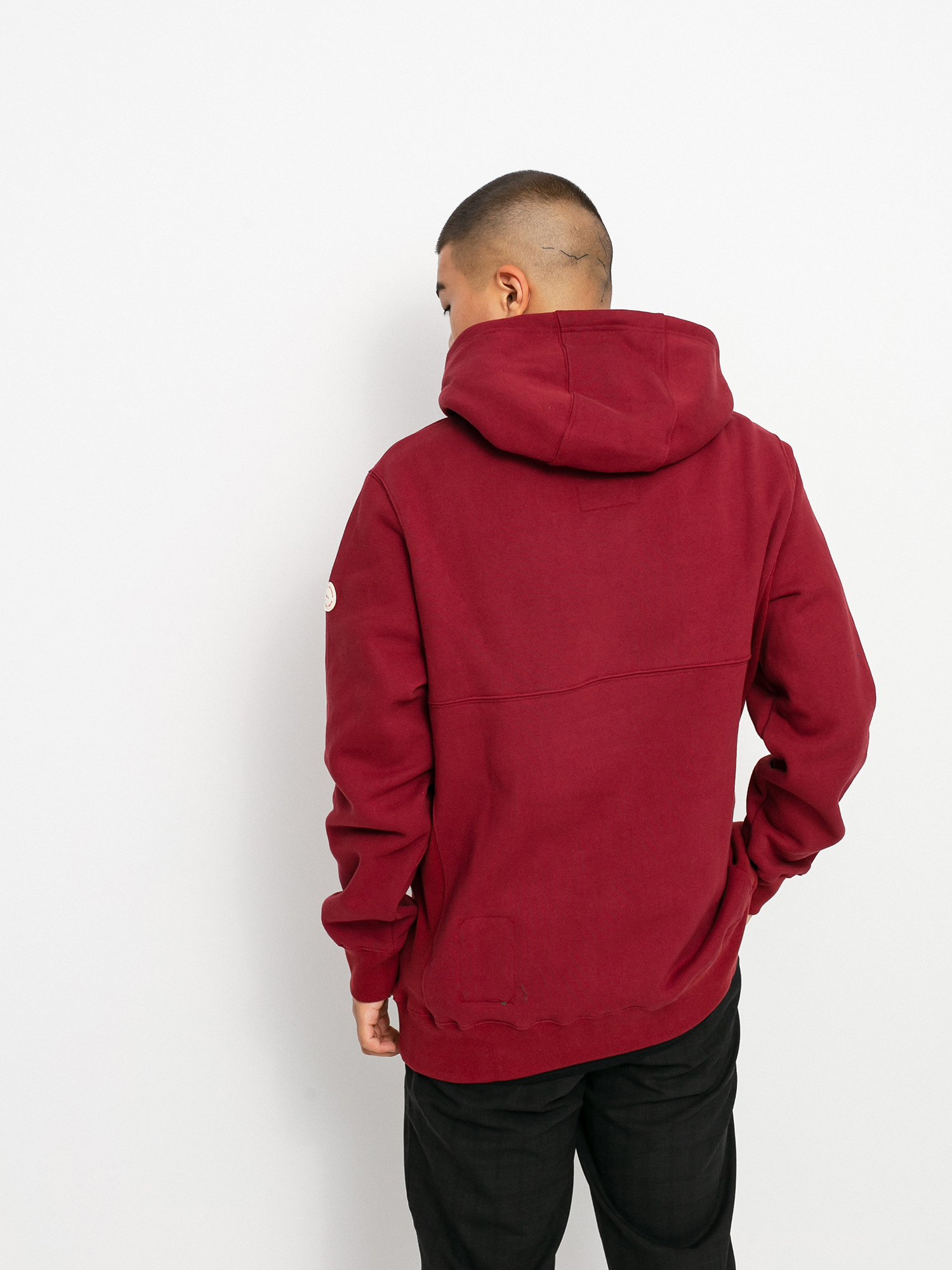 Globe Burly HD Kapucnis pulóver (rhubarb)