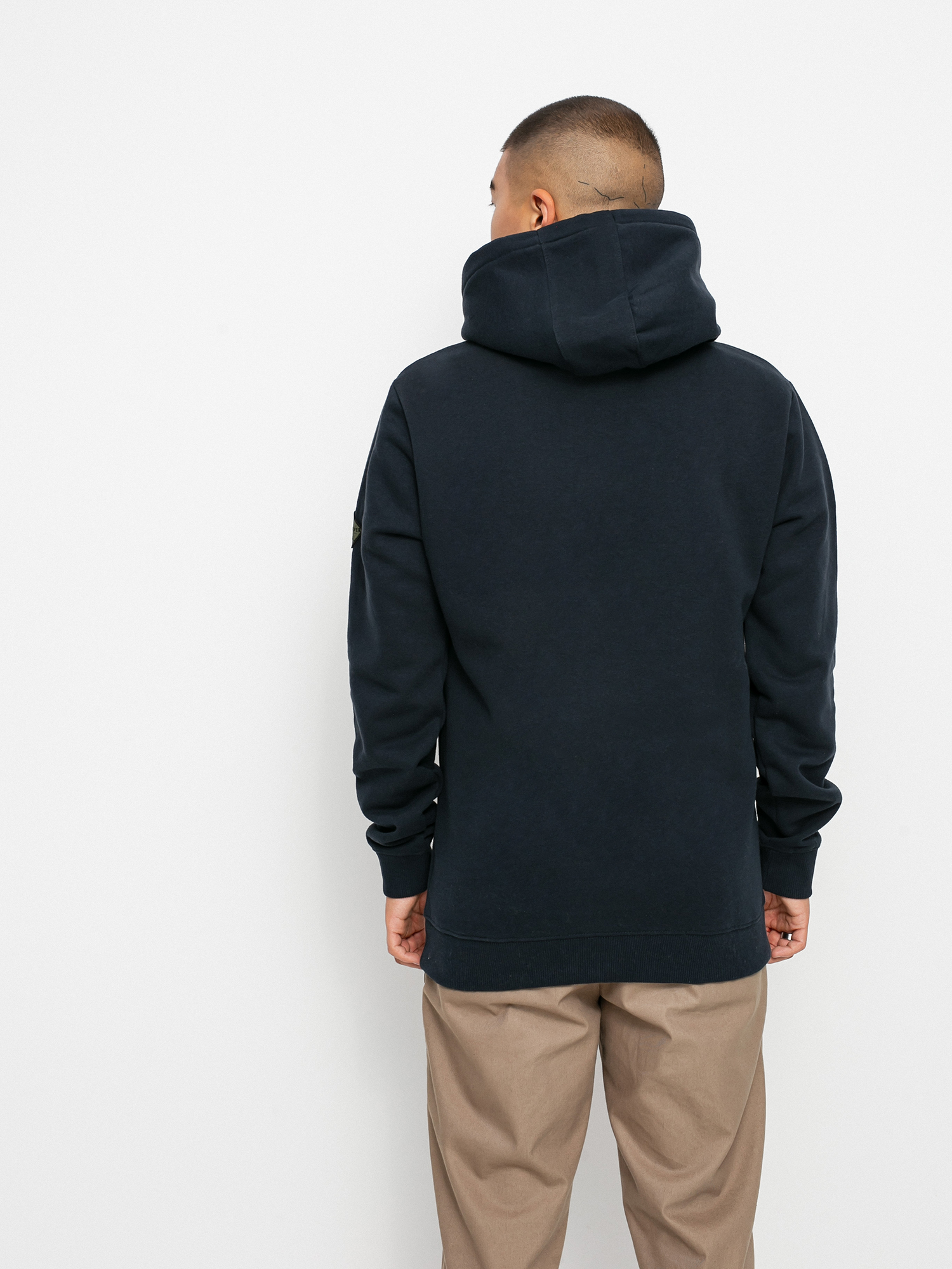 Férfi Quiksilver Big Logo HD Kapucnis pulóver (true black)