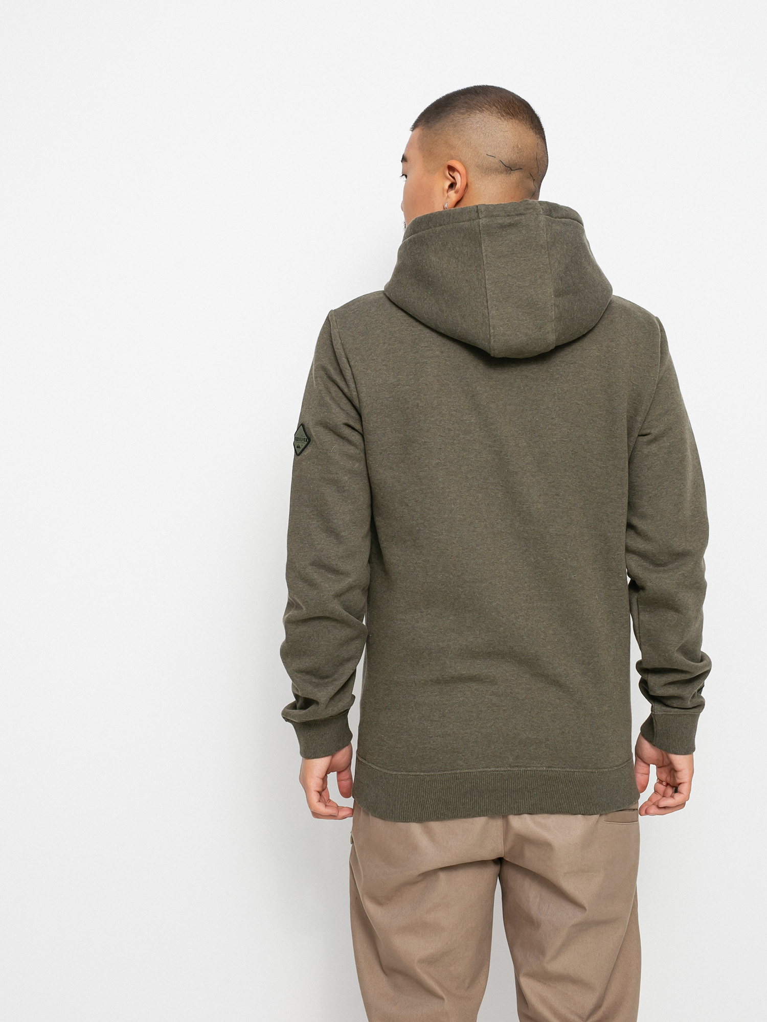 Férfi Quiksilver Big Logo HD Kapucnis pulóver (grape leaf)