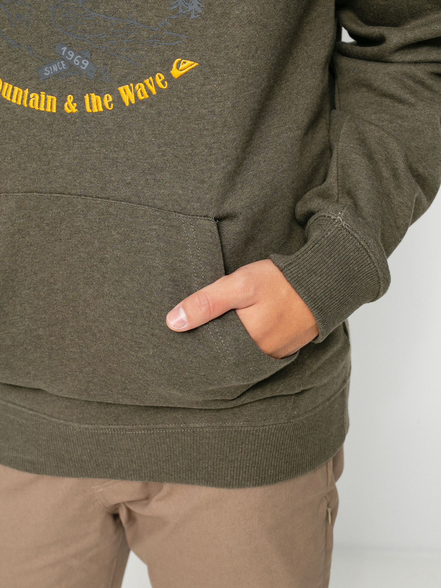 Férfi Quiksilver Big Logo HD Kapucnis pulóver (grape leaf)