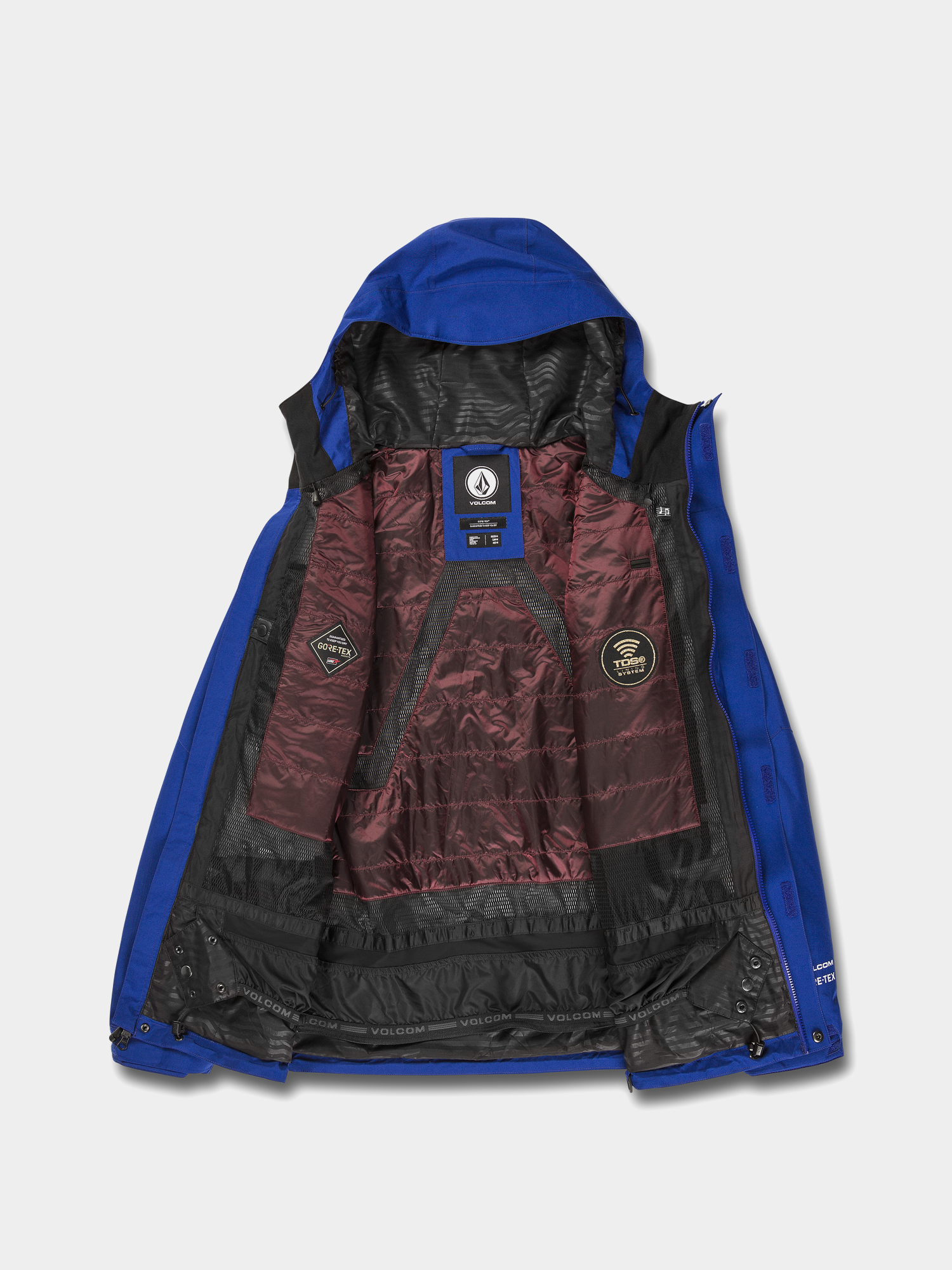 Férfi Volcom Tds 2L Gore Tex Snowboard dzseki (bright blue)