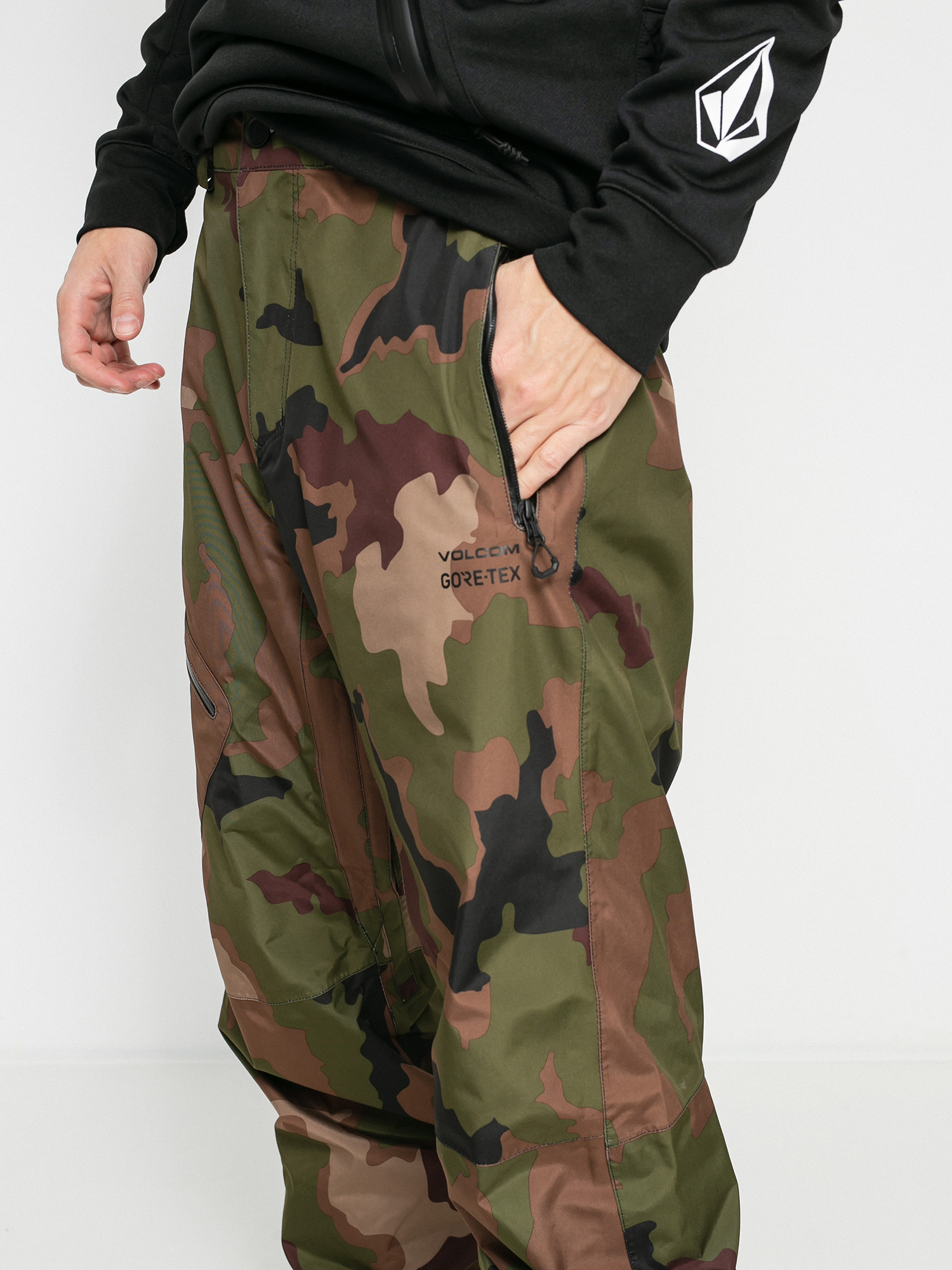 Férfi Volcom L Gore Tex Snowboard nadrág (dark camo)