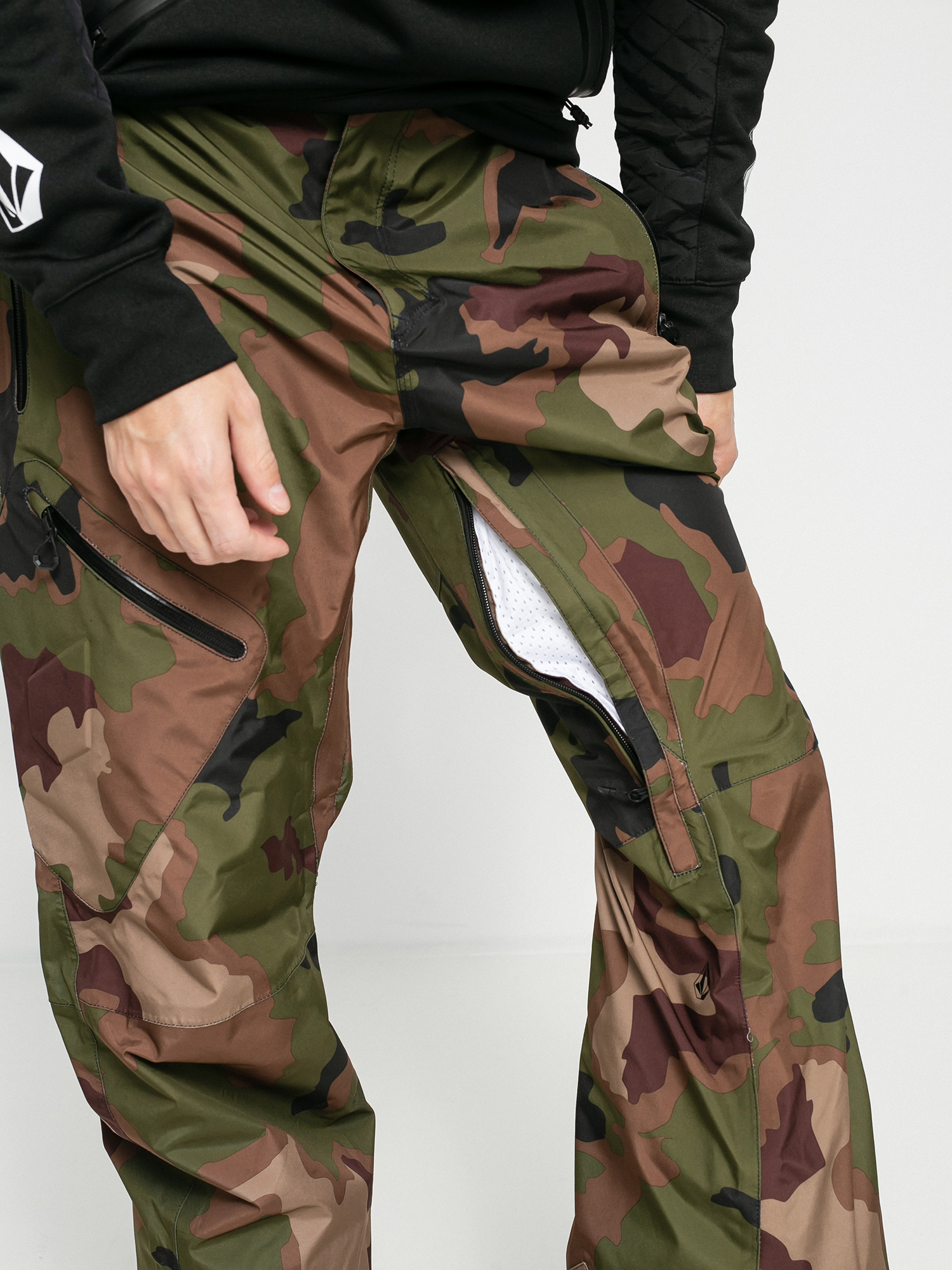 Férfi Volcom L Gore Tex Snowboard nadrág (dark camo)