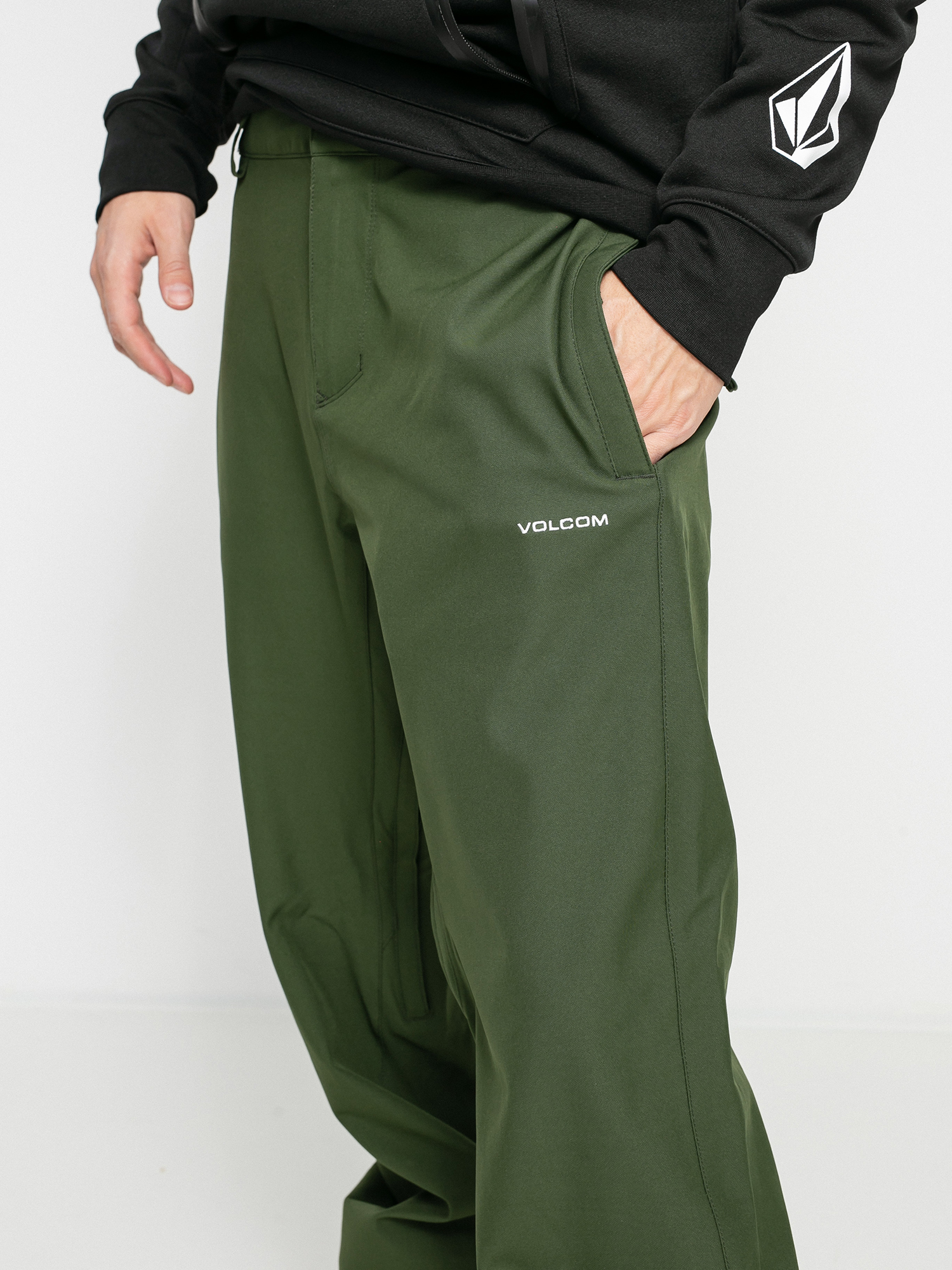 Férfi Volcom Freakin Snow Chino Snowboard nadrág (saturated green)