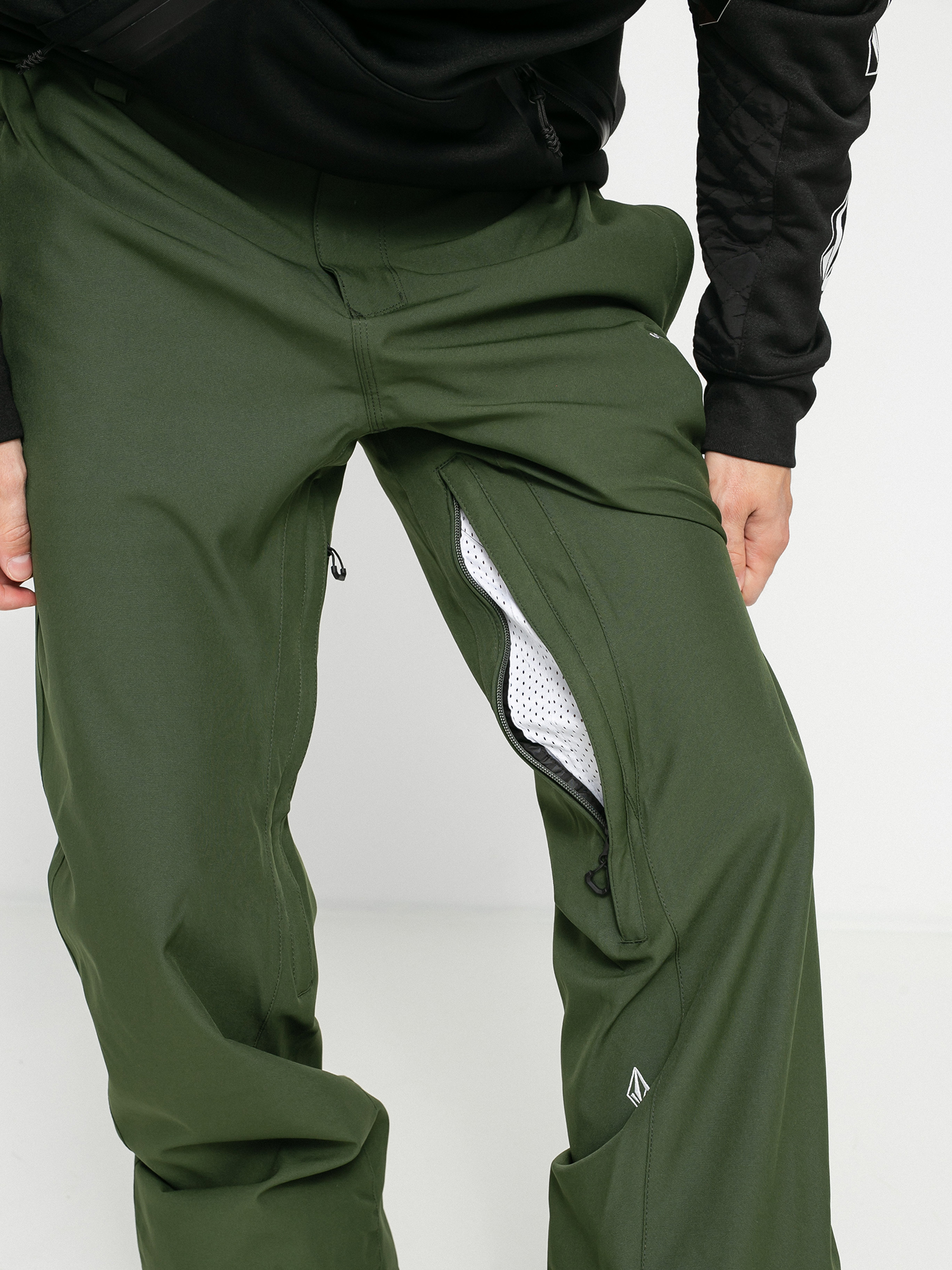 Férfi Volcom Freakin Snow Chino Snowboard nadrág (saturated green)