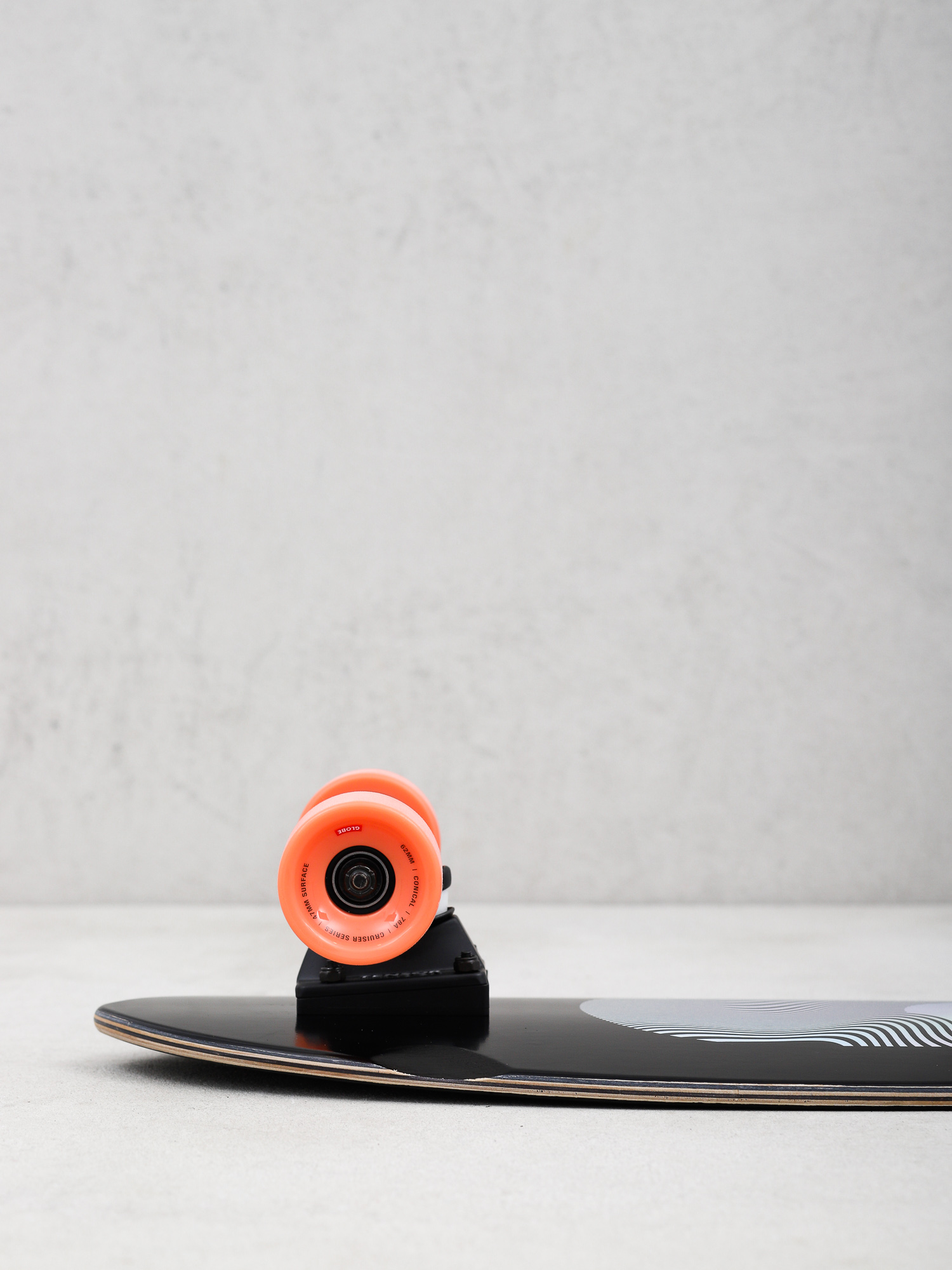 Globe Blazer XL Longboard (black/orange)