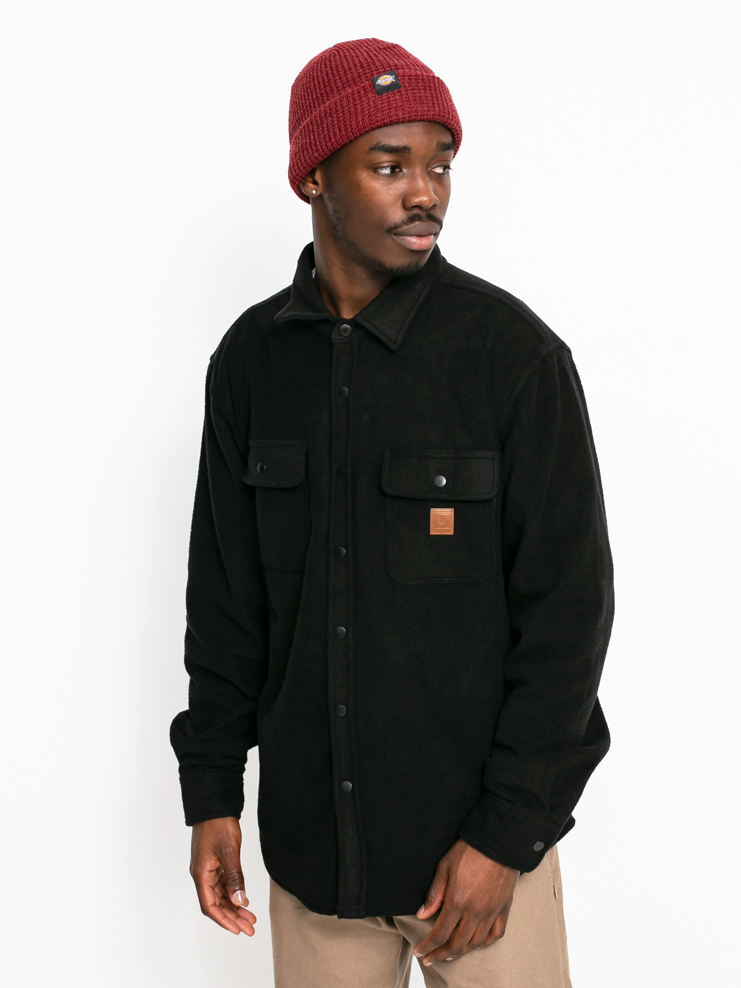 Brixton Bowery Arctic Stretch Ls Ing (black)