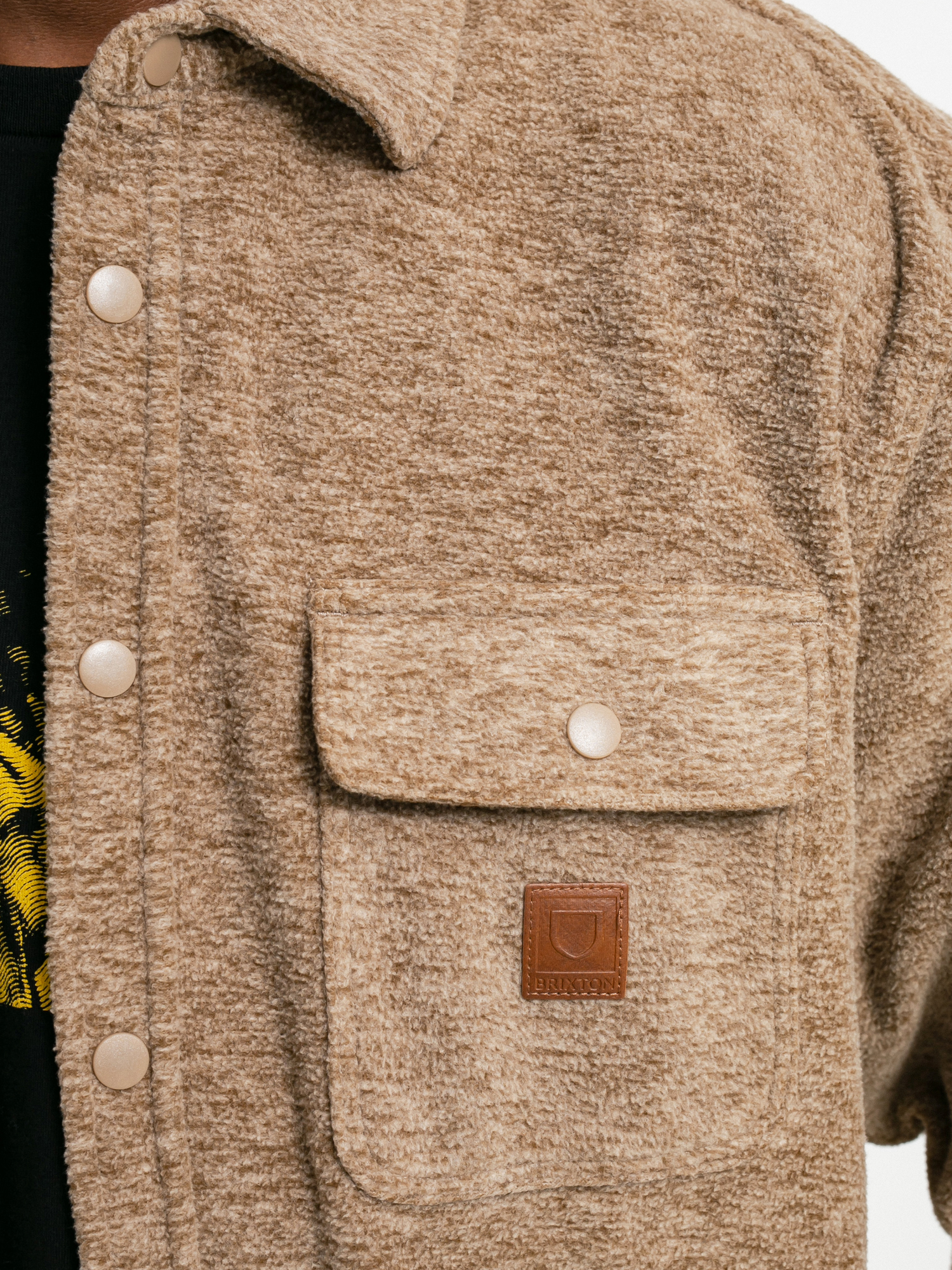 Brixton Bowery Arctic Stretch Ls Ing (oatmeal)