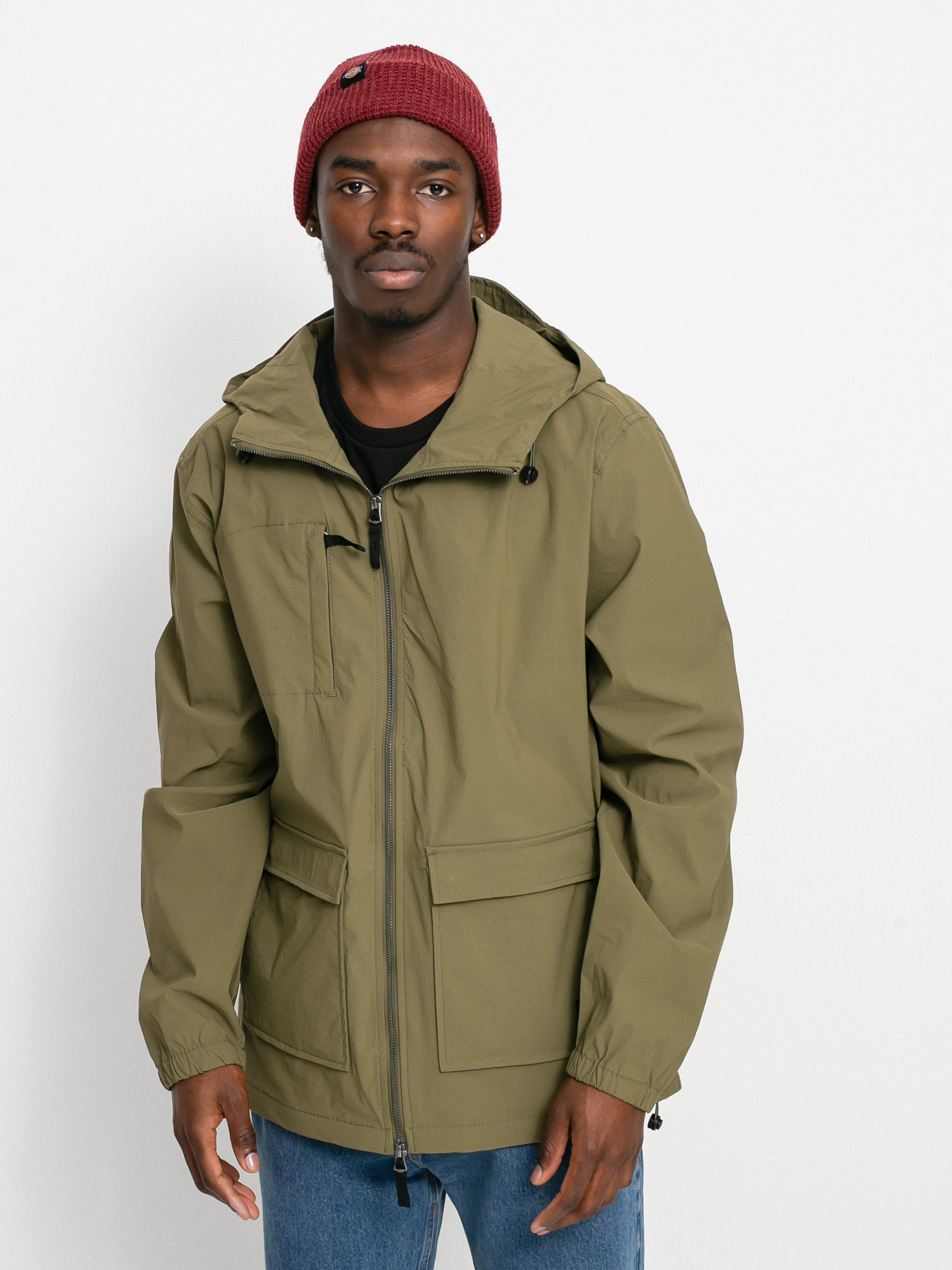 Brixton Utility X Parka Dzseki (military olive)