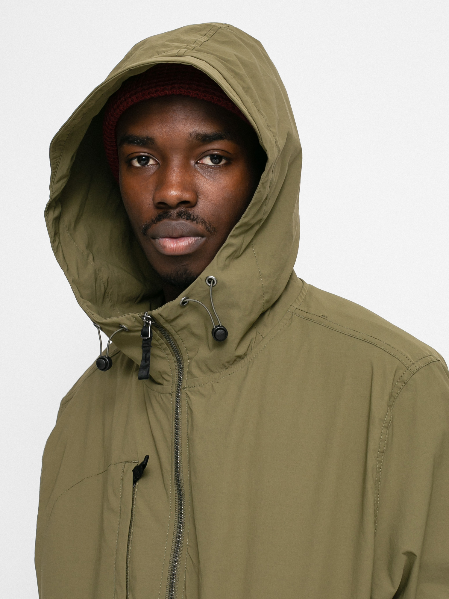 Brixton Utility X Parka Dzseki (military olive)