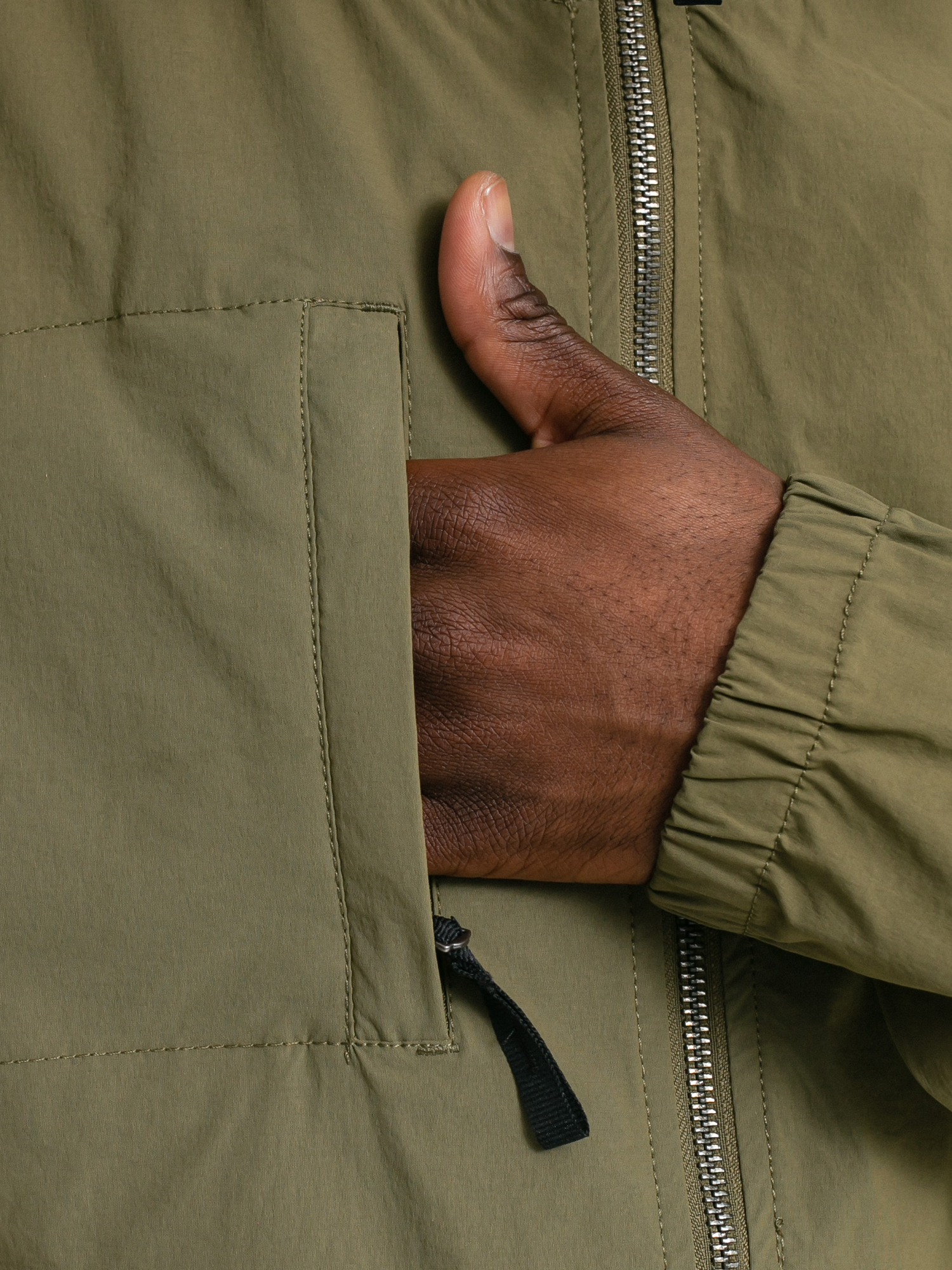 Brixton Utility X Parka Dzseki (military olive)