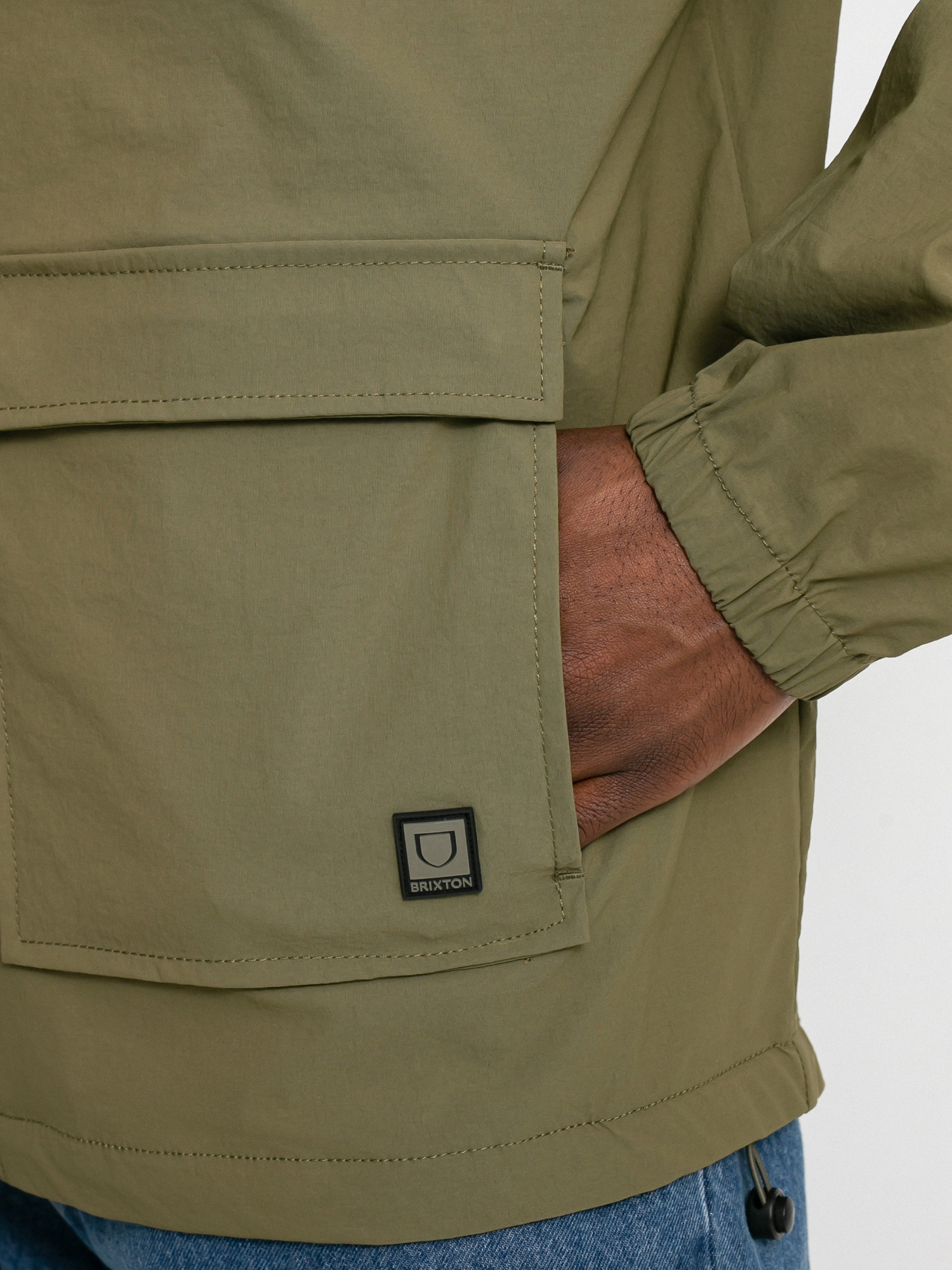 Brixton Utility X Parka Dzseki (military olive)
