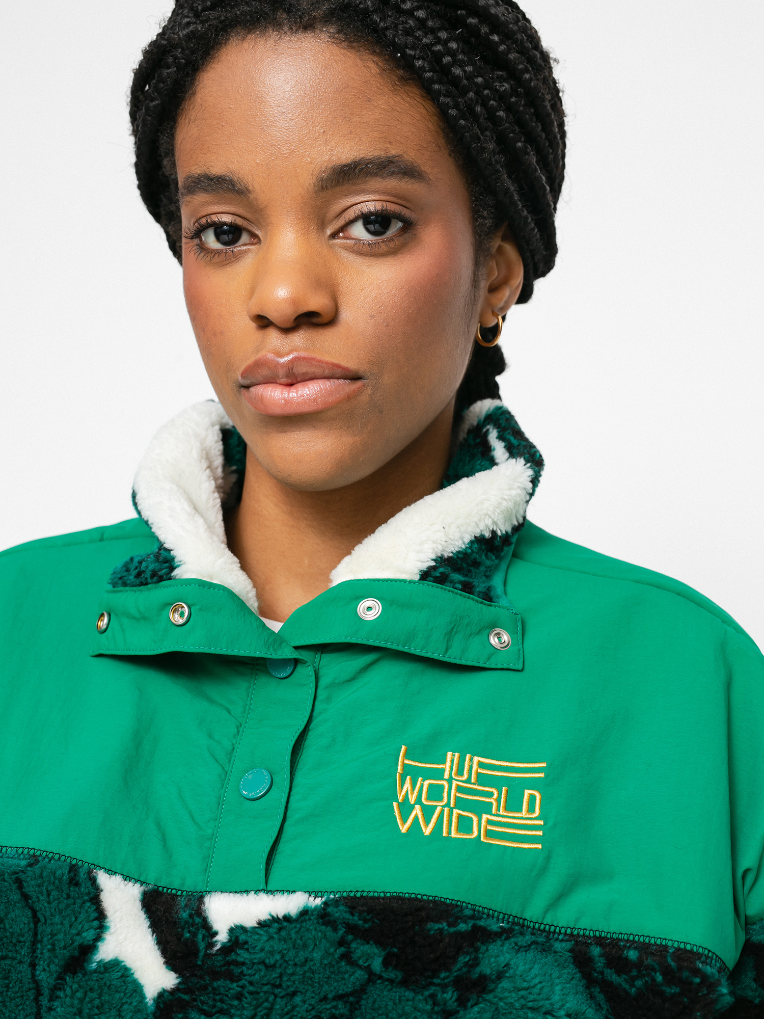 Női HUF Sativa Sherpa Polár pulóver (natural)