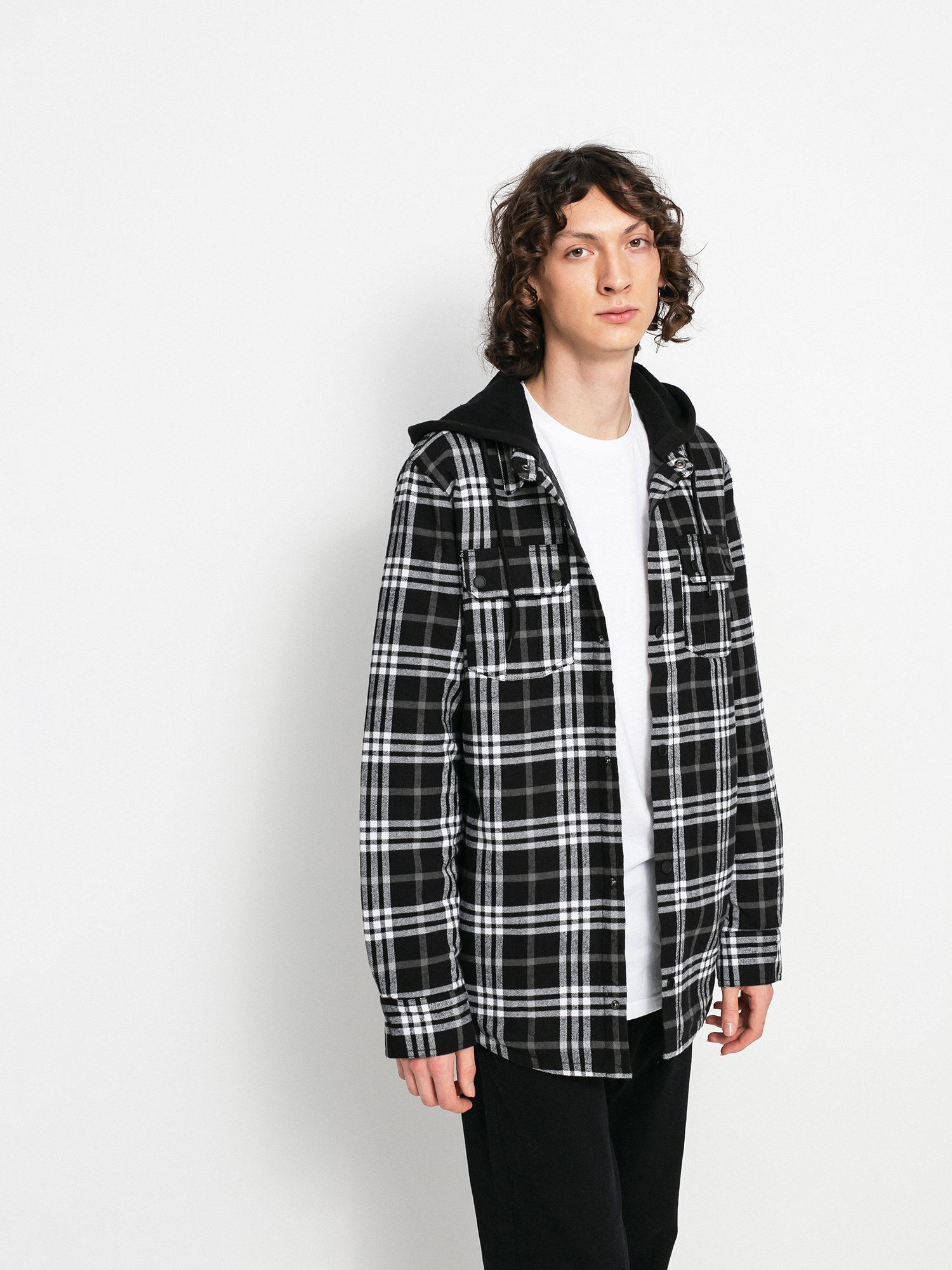 Volcom Koszula Field Ins Flannel Dzseki (black)