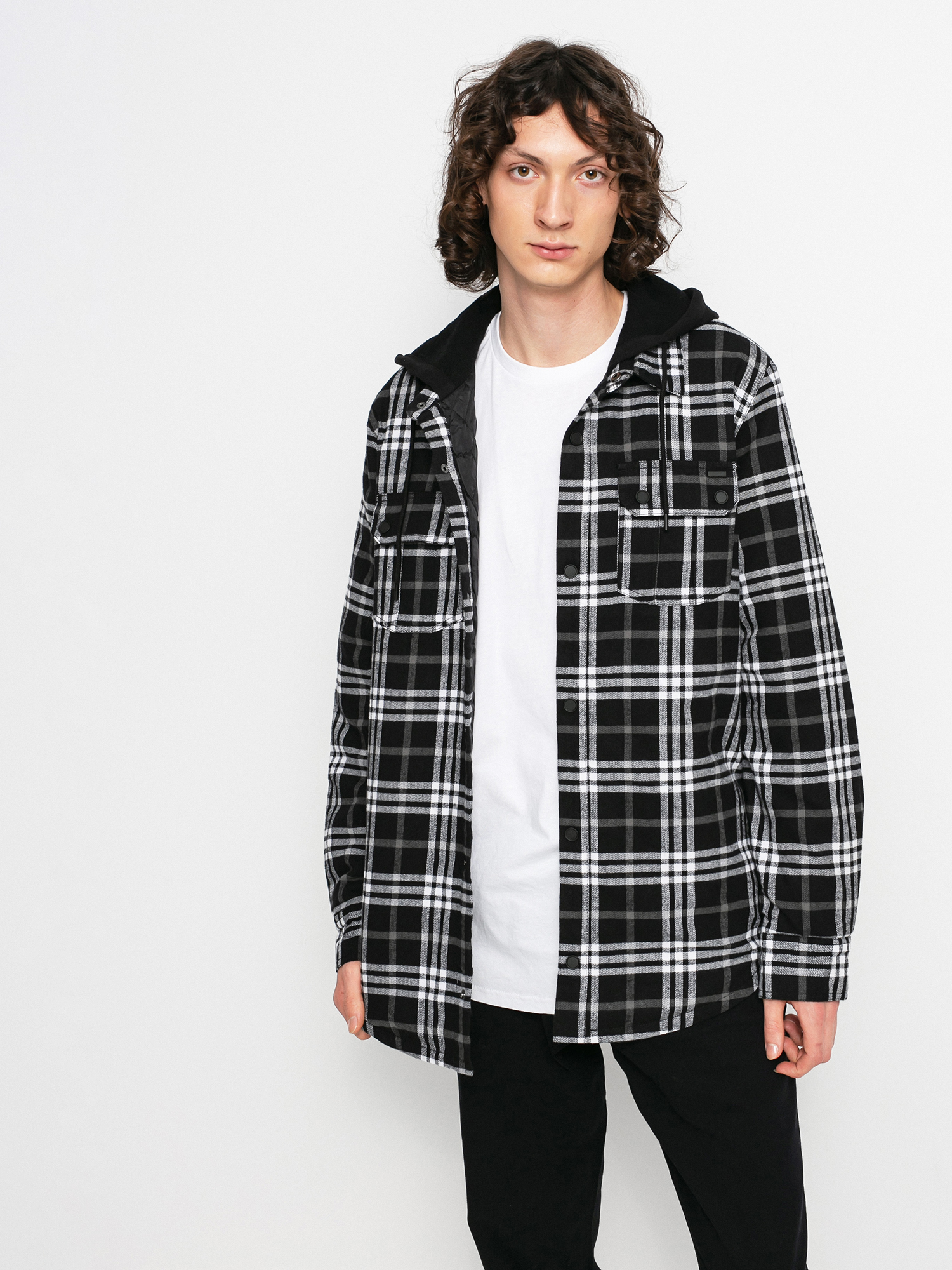 Volcom Koszula Field Ins Flannel Dzseki (black)