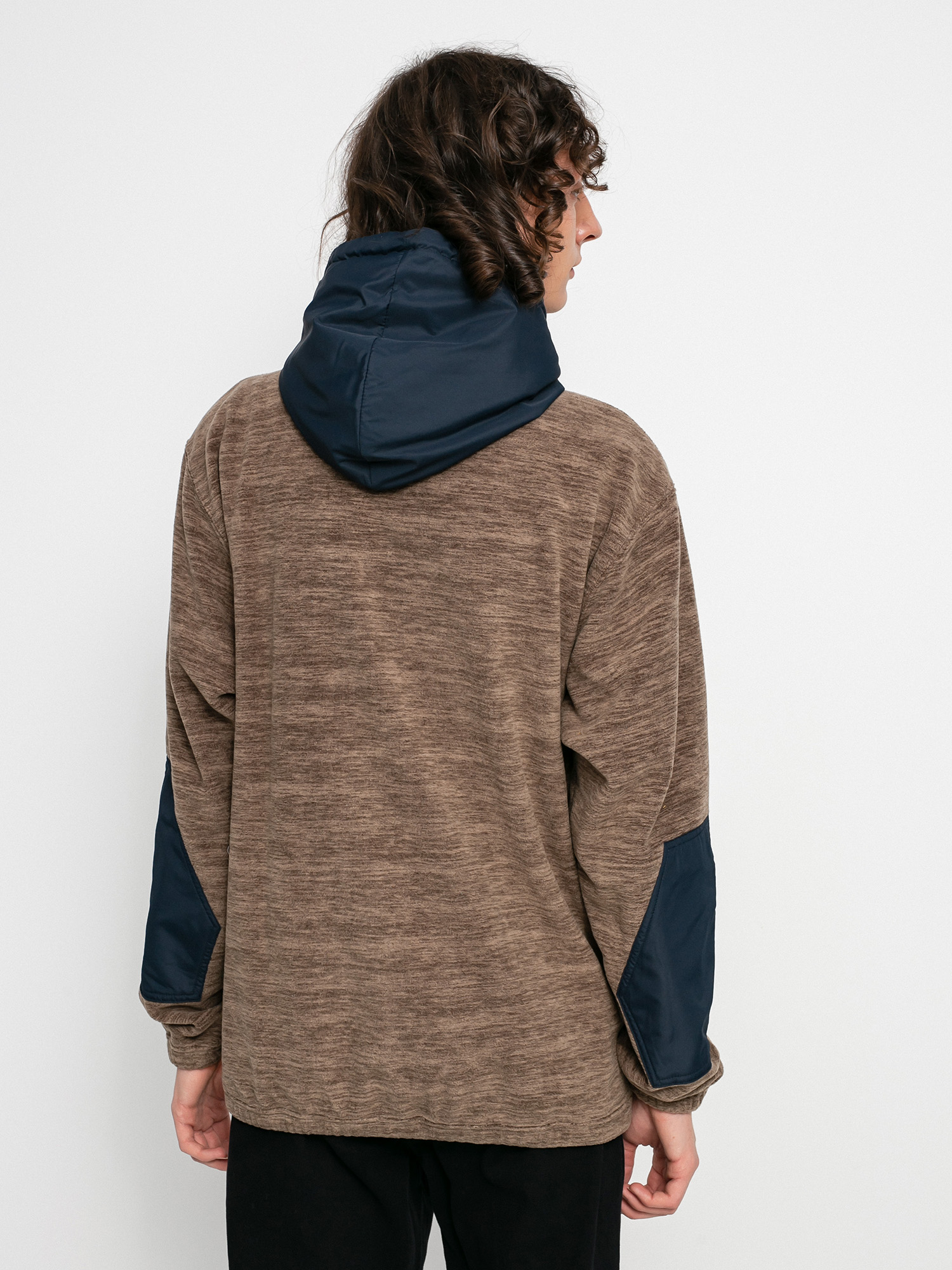 Volcom Yzzolater Lined Zip Pulóver (desert taupe)