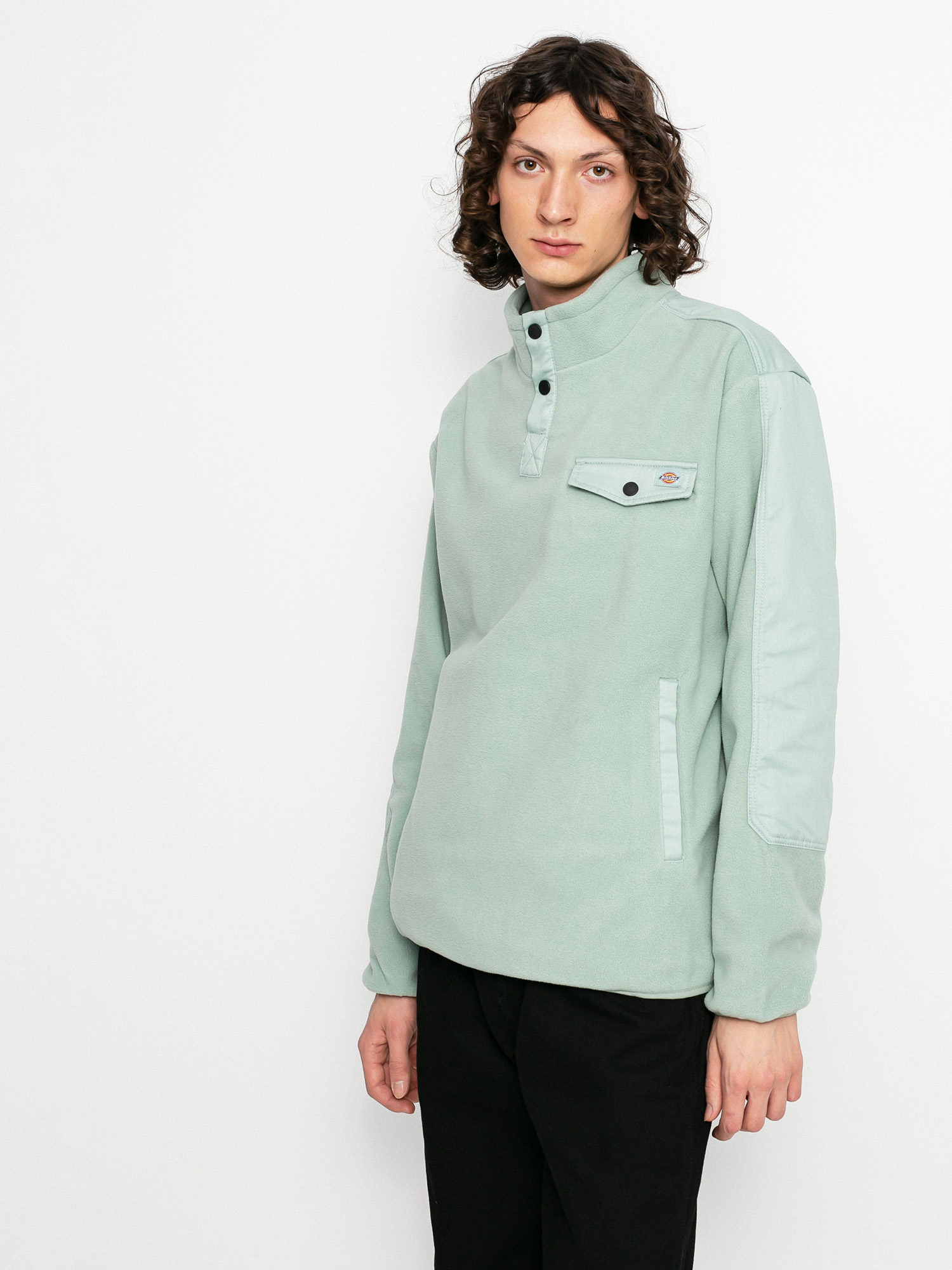 Férfi Dickies Port Allen Polár pulóver (jadeite)