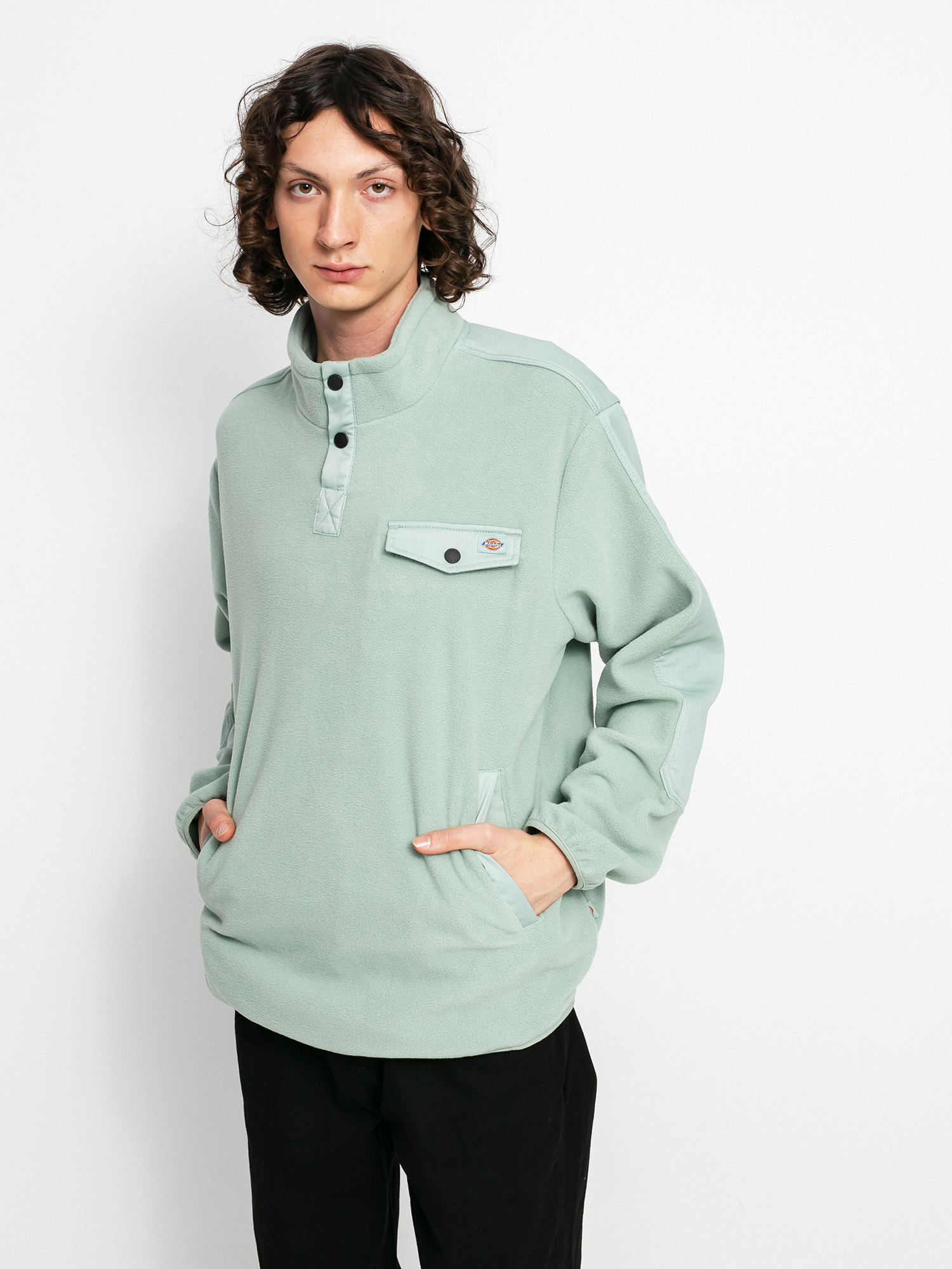 Férfi Dickies Port Allen Polár pulóver (jadeite)