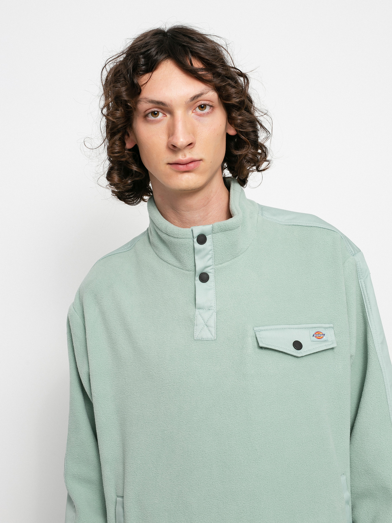 Férfi Dickies Port Allen Polár pulóver (jadeite)