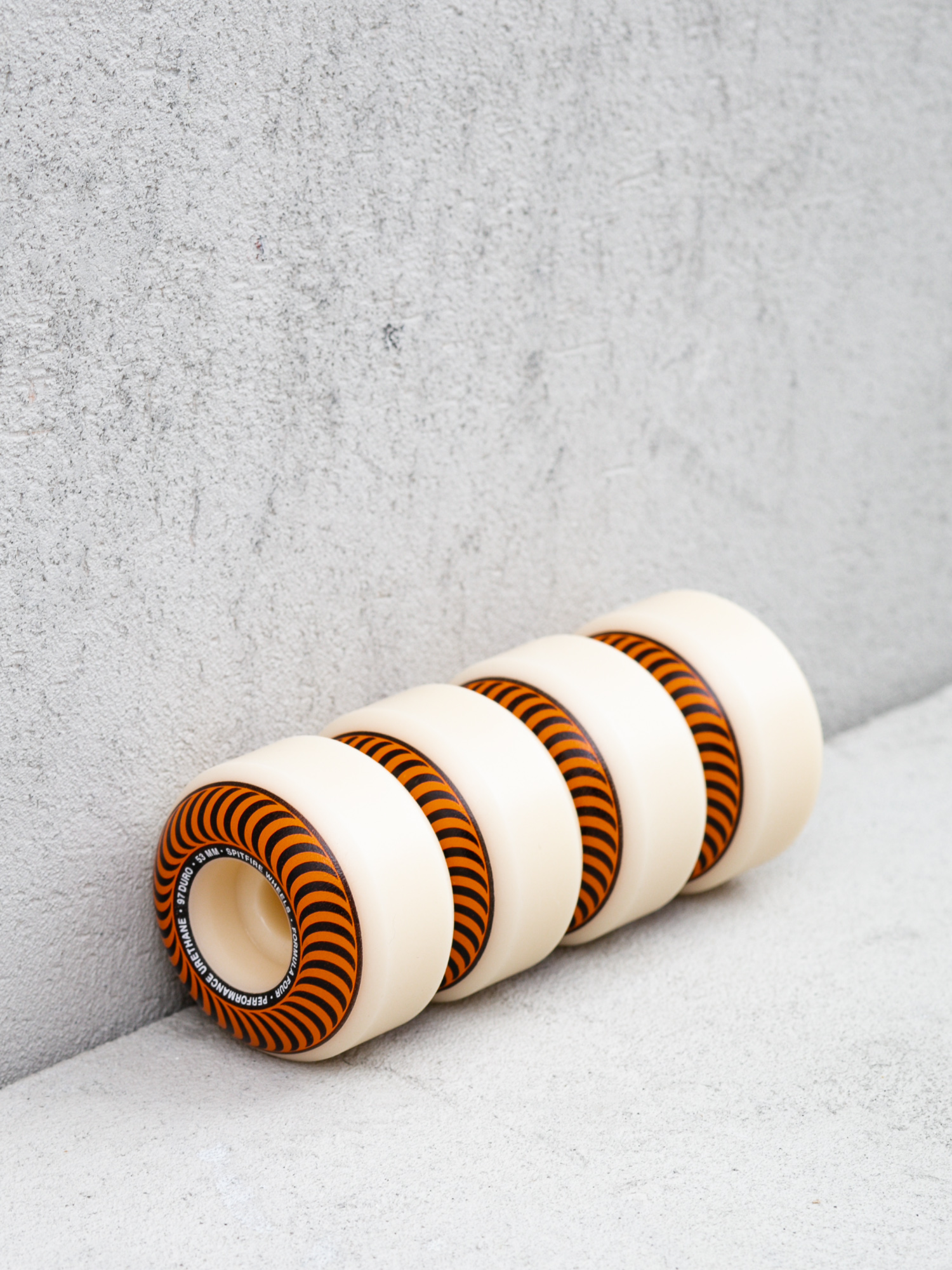 Spitfire F4 97D Classic Gördeszka kerék (natural/orange)