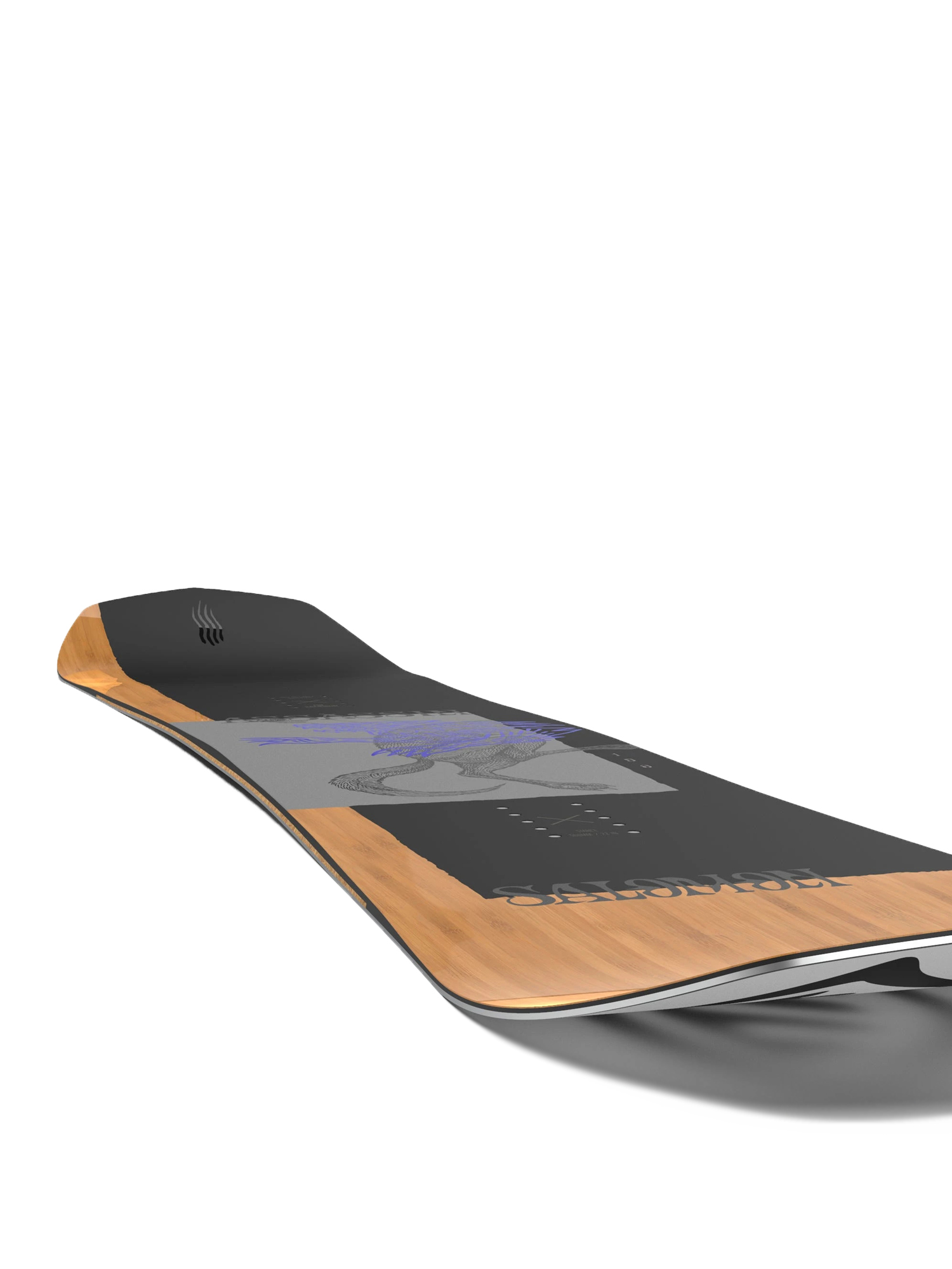 Férfi Salomon Assassin Snowboard (white/blue/black)