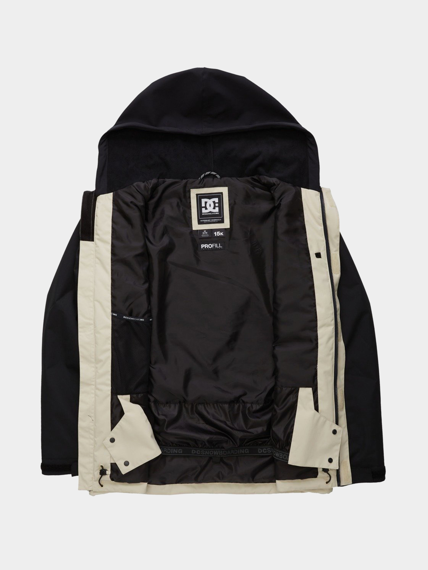 Férfi DC Bandwidth Snowboard dzseki (overcast)