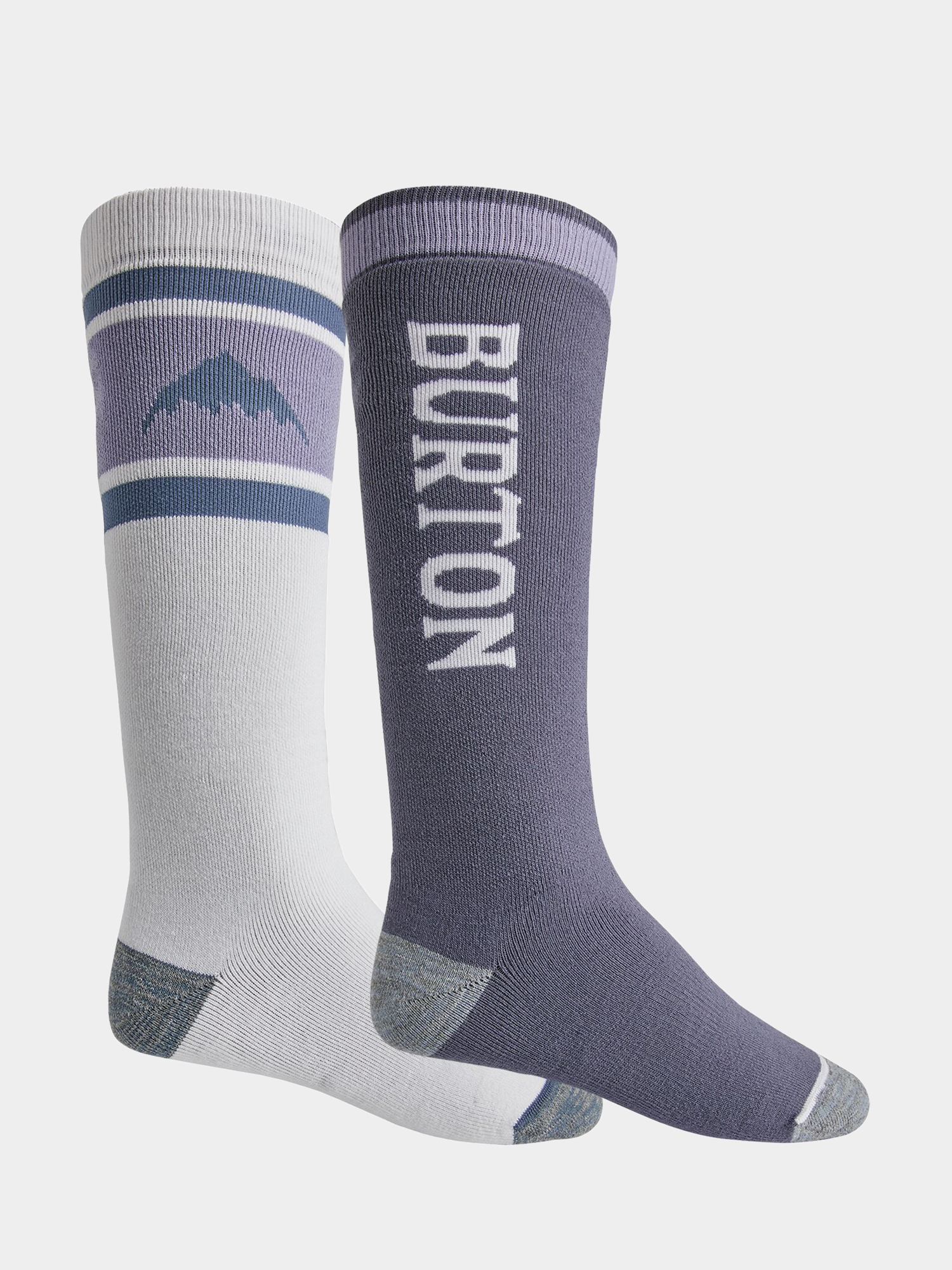 Burton Weekend Midweight 2Pk Zokni (stout white/folkstone gray)