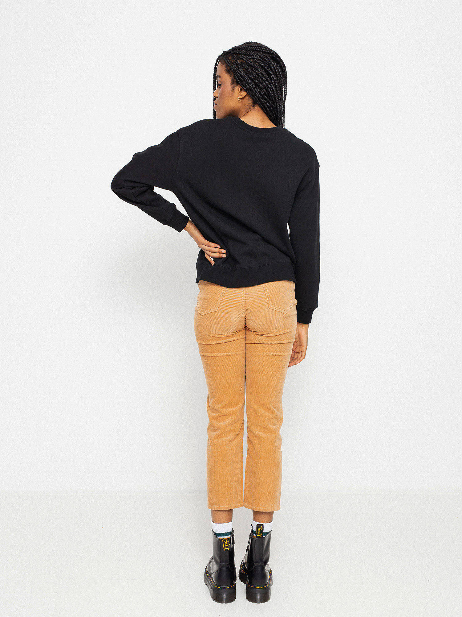 HUF 8-Bit Pulóver Wmn (black)