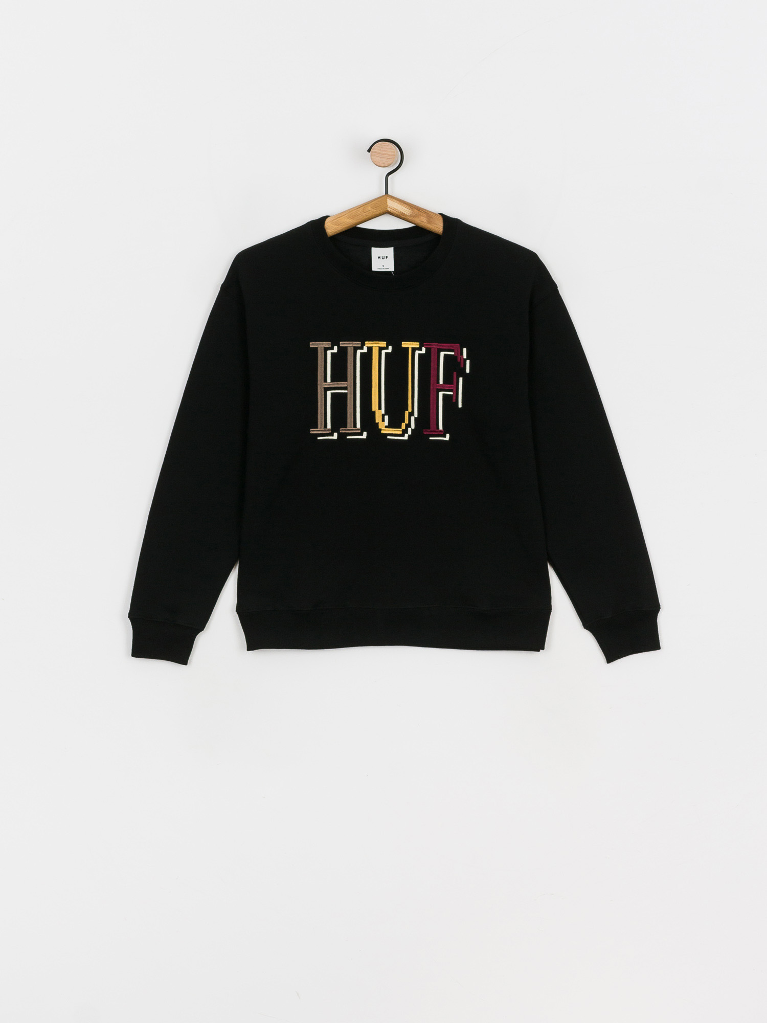 HUF 8-Bit Pulóver Wmn (black)