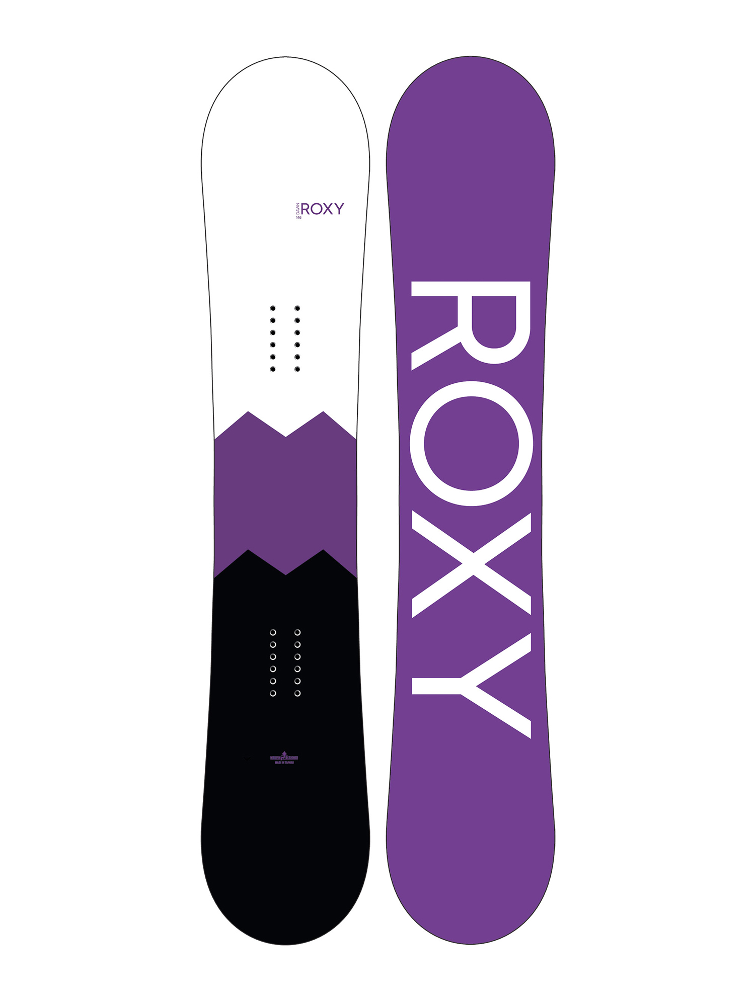 Női Roxy Dawn Snowboard (purple/white)