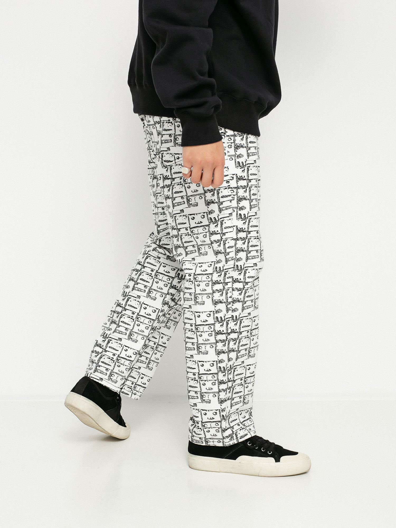 Volcom Modown Tapered Denim Kisnadrág (prt print)